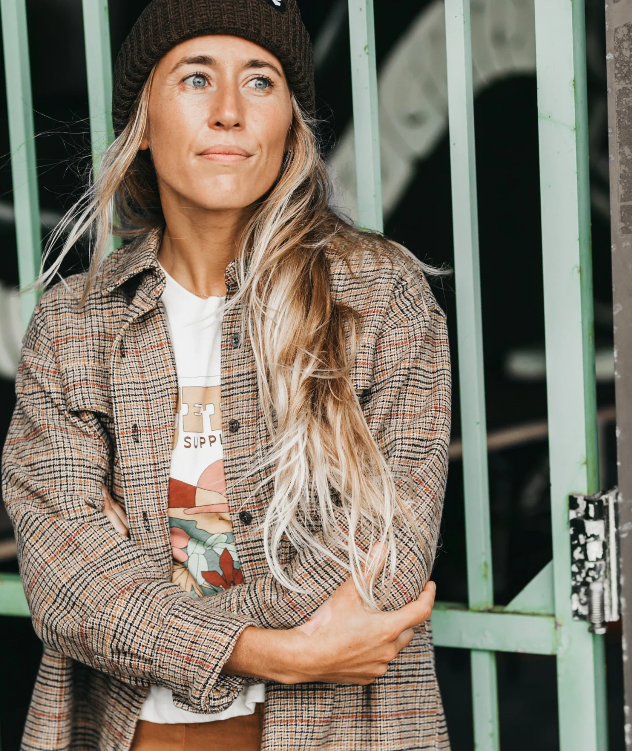 Anchor Flannel - Tan - Image 5