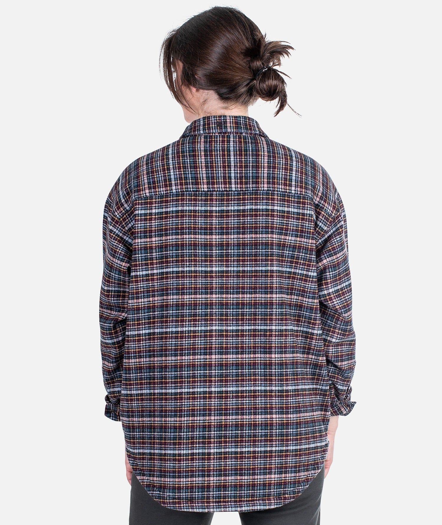 Nivean Flannel Jacket - Graphite - Image 3