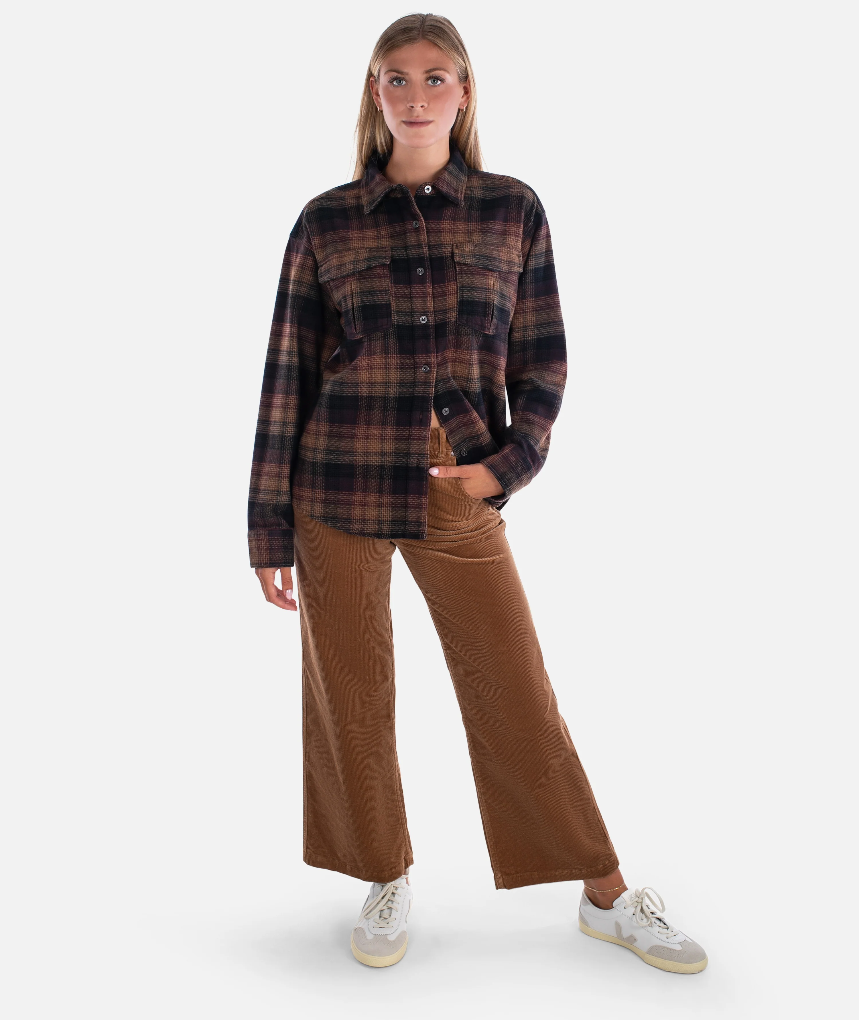 Anchor Flannel - Brown - Image 4