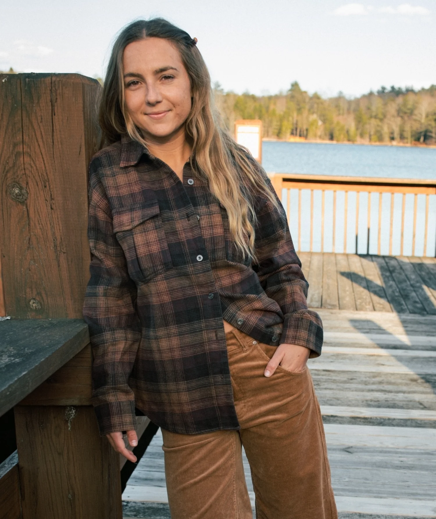 Anchor Flannel - Brown - Image 6