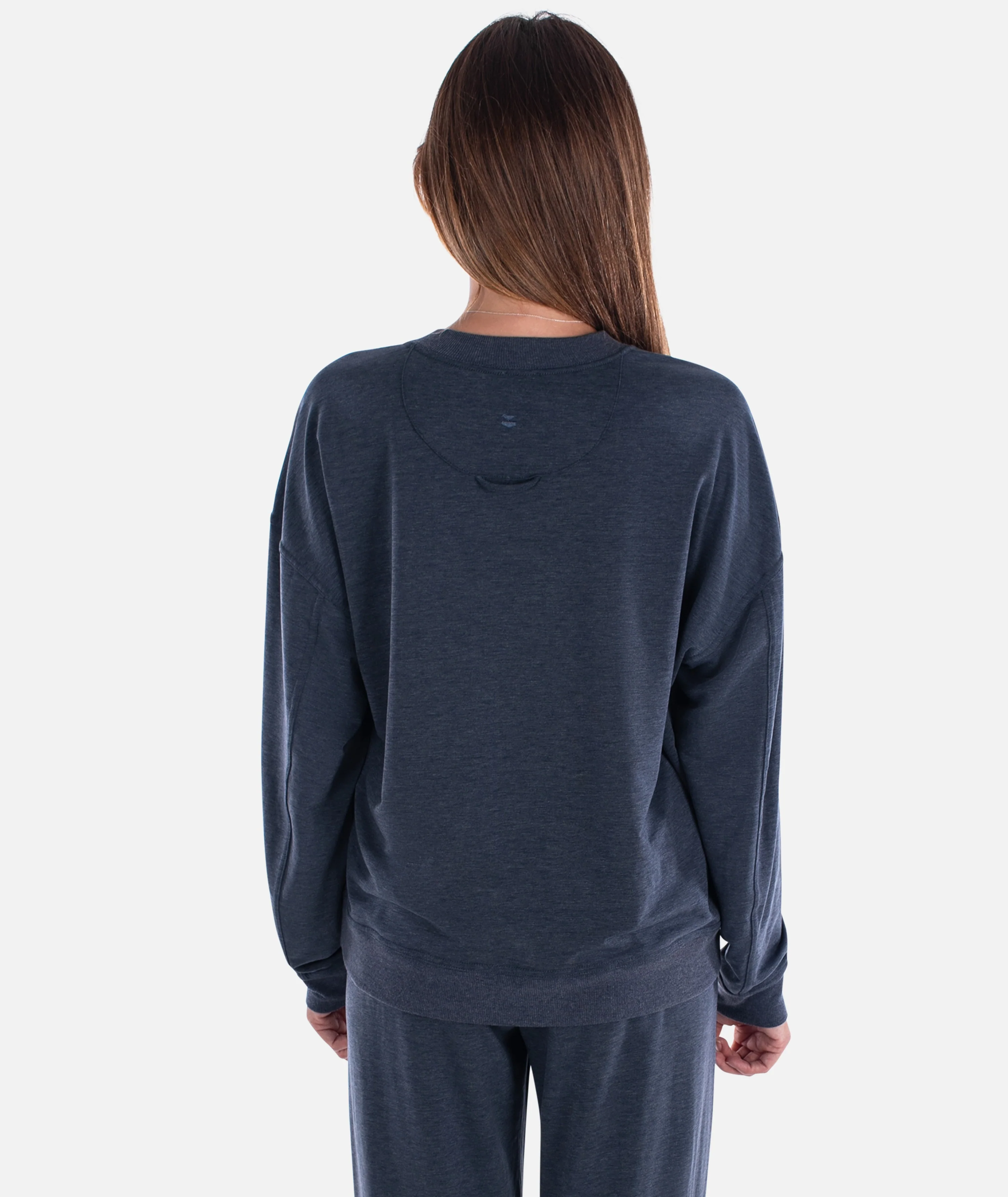 Rosewood Crewneck Sweatshirt - Navy - Image 3