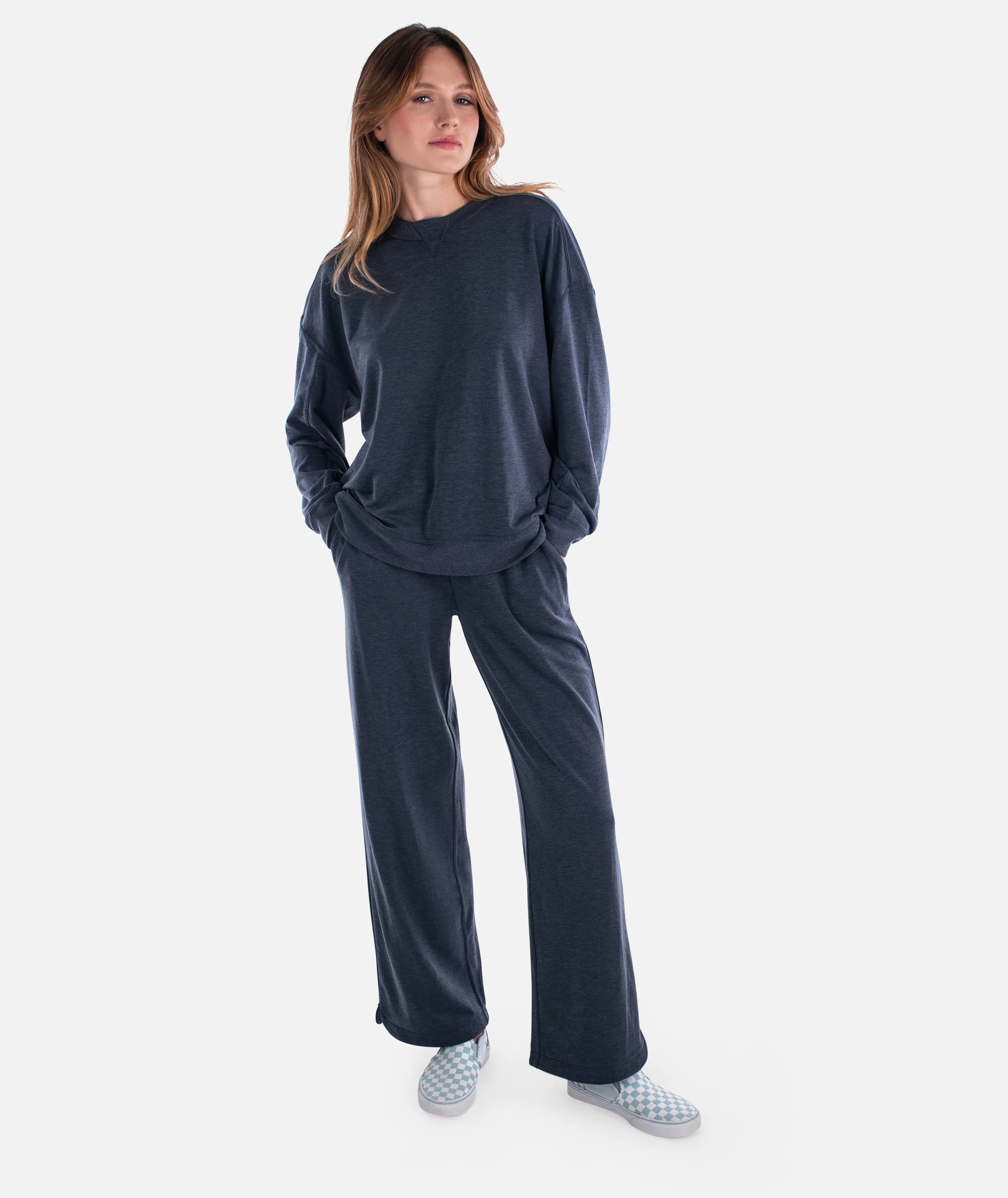 Rosewood Crewneck Sweatshirt - Navy - Image 4
