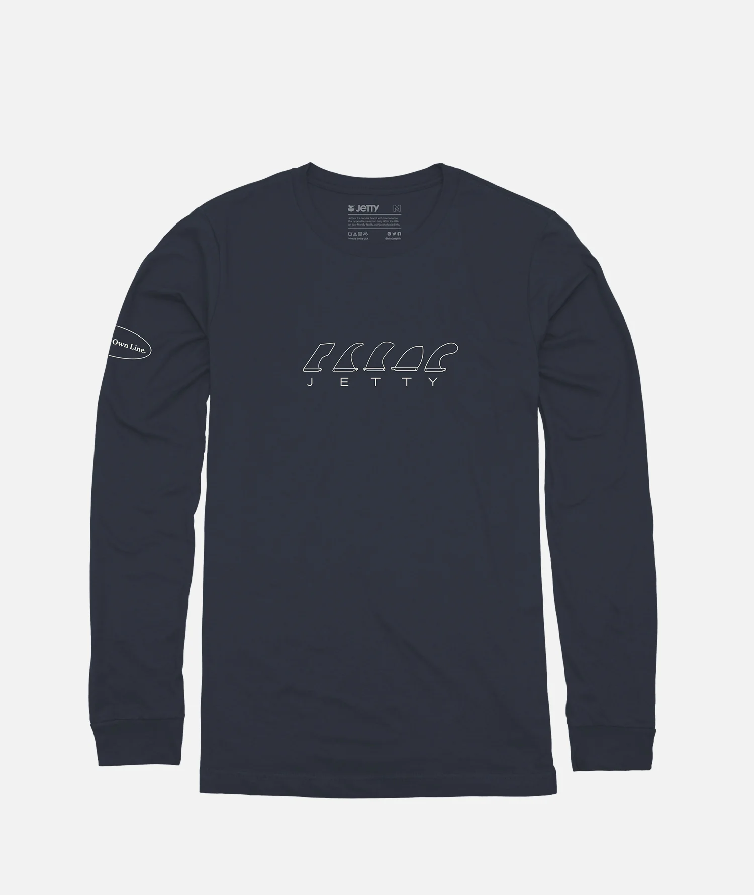 Fins Long Sleeve - Blue - Image 3