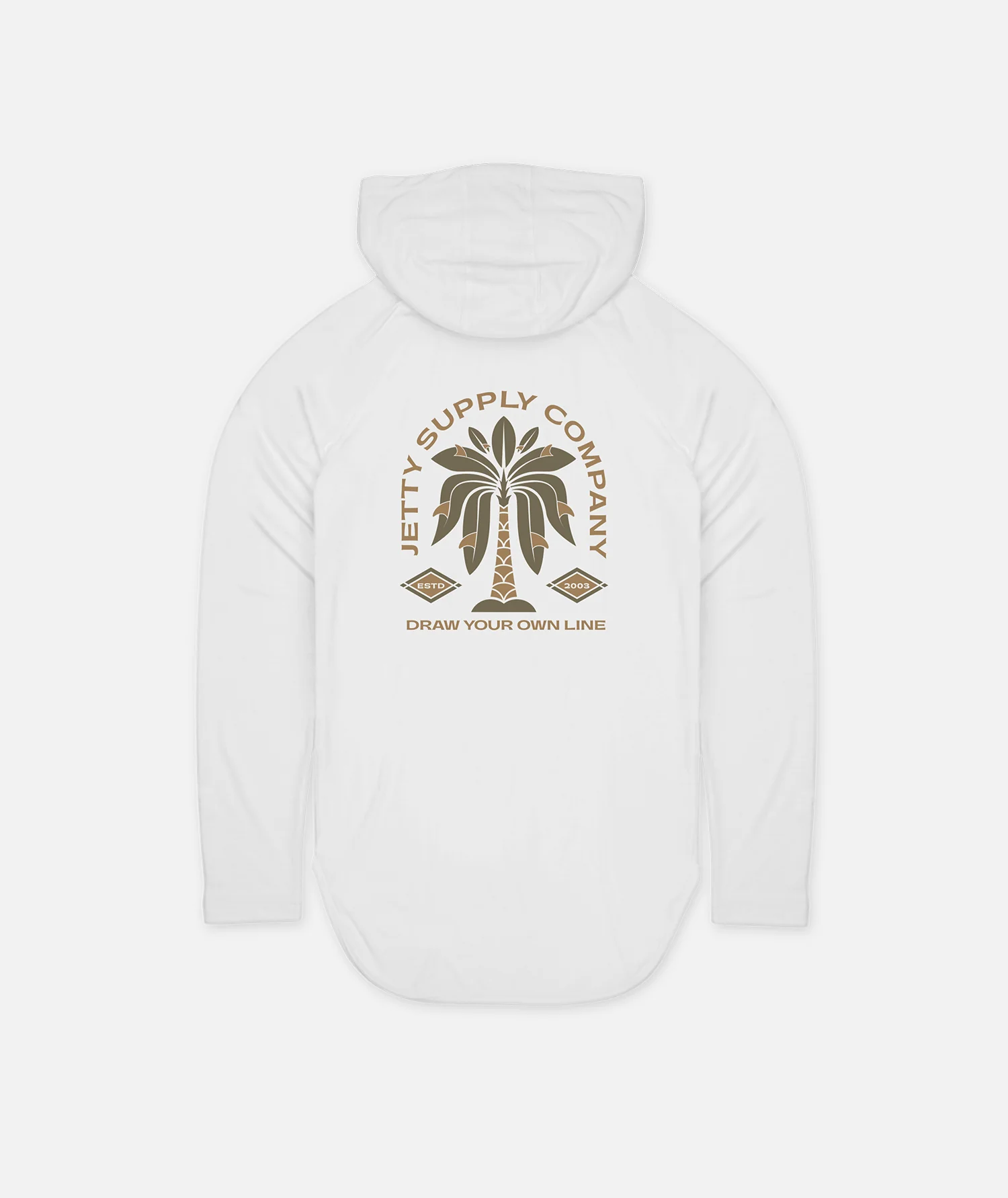 Fins UV Hoodie - White
