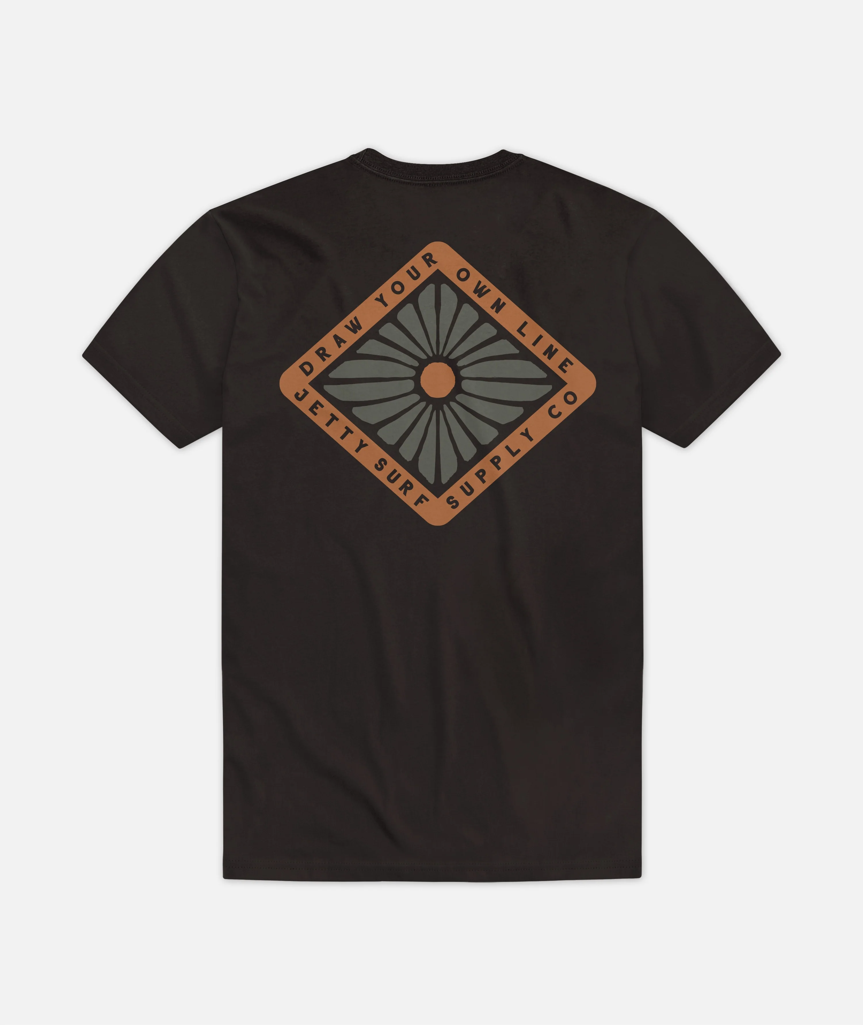 Flare Tee - Brown