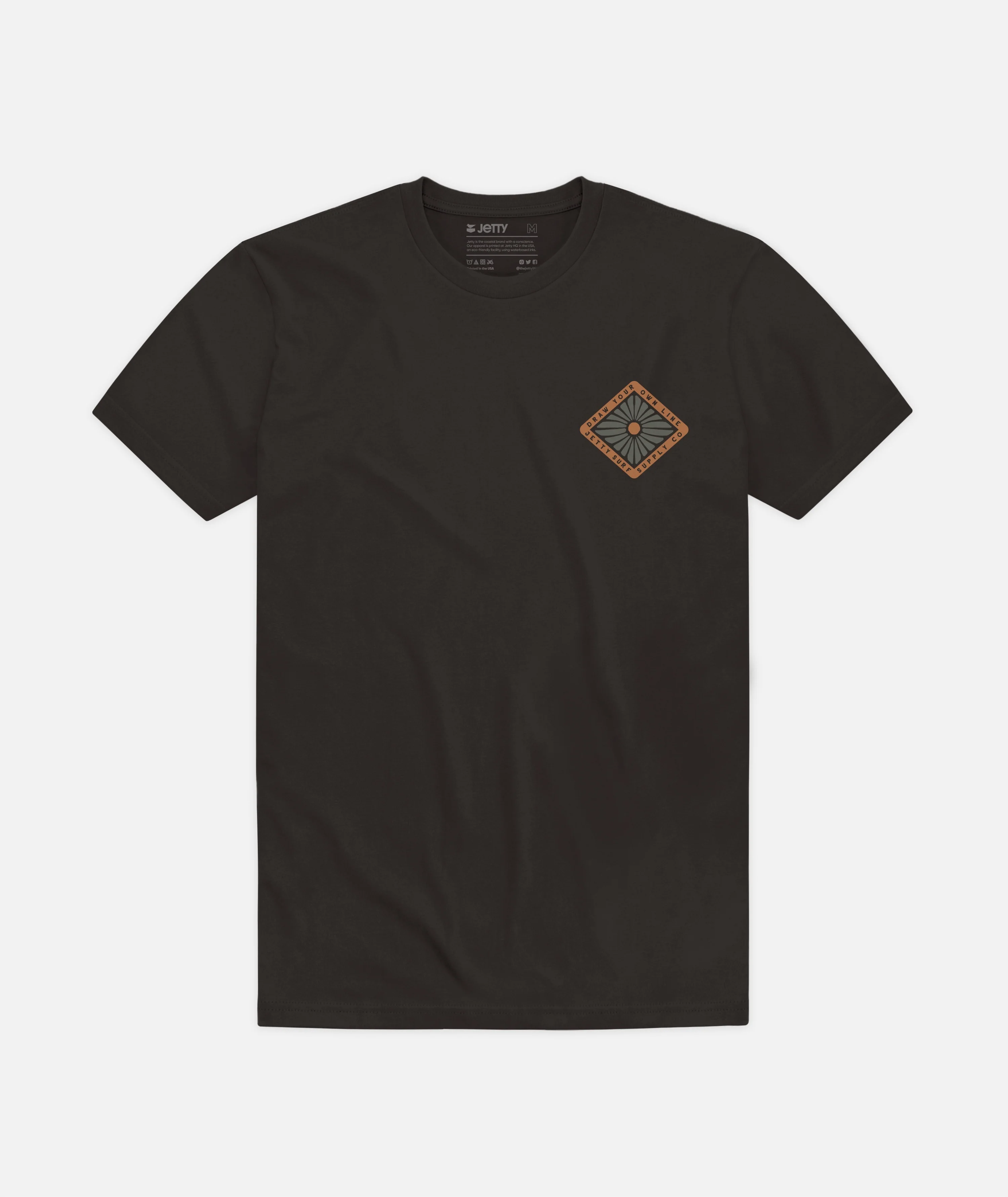 Flare Tee - Brown - Image 2
