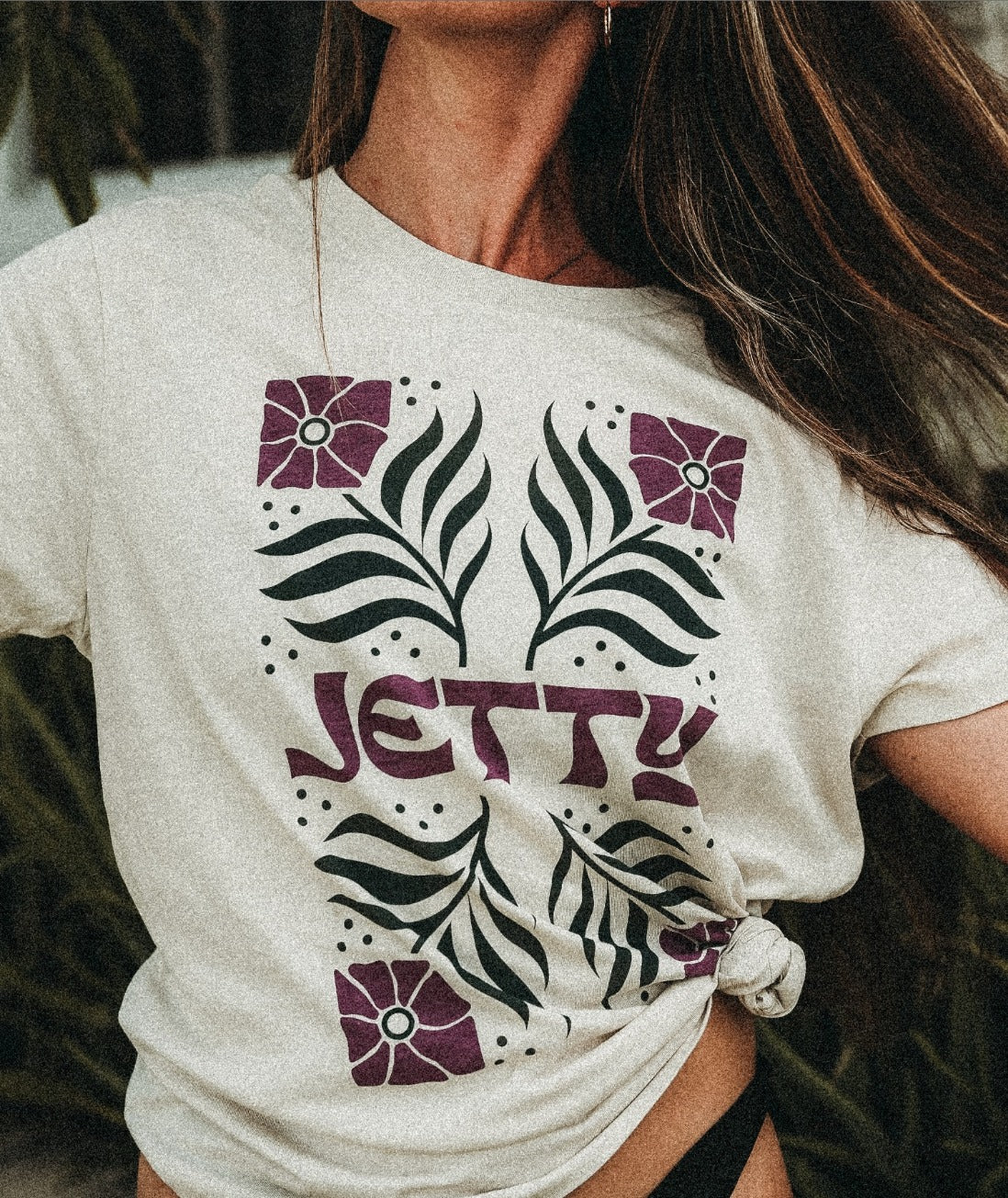 Floret SS Tee - Bone - Image 3