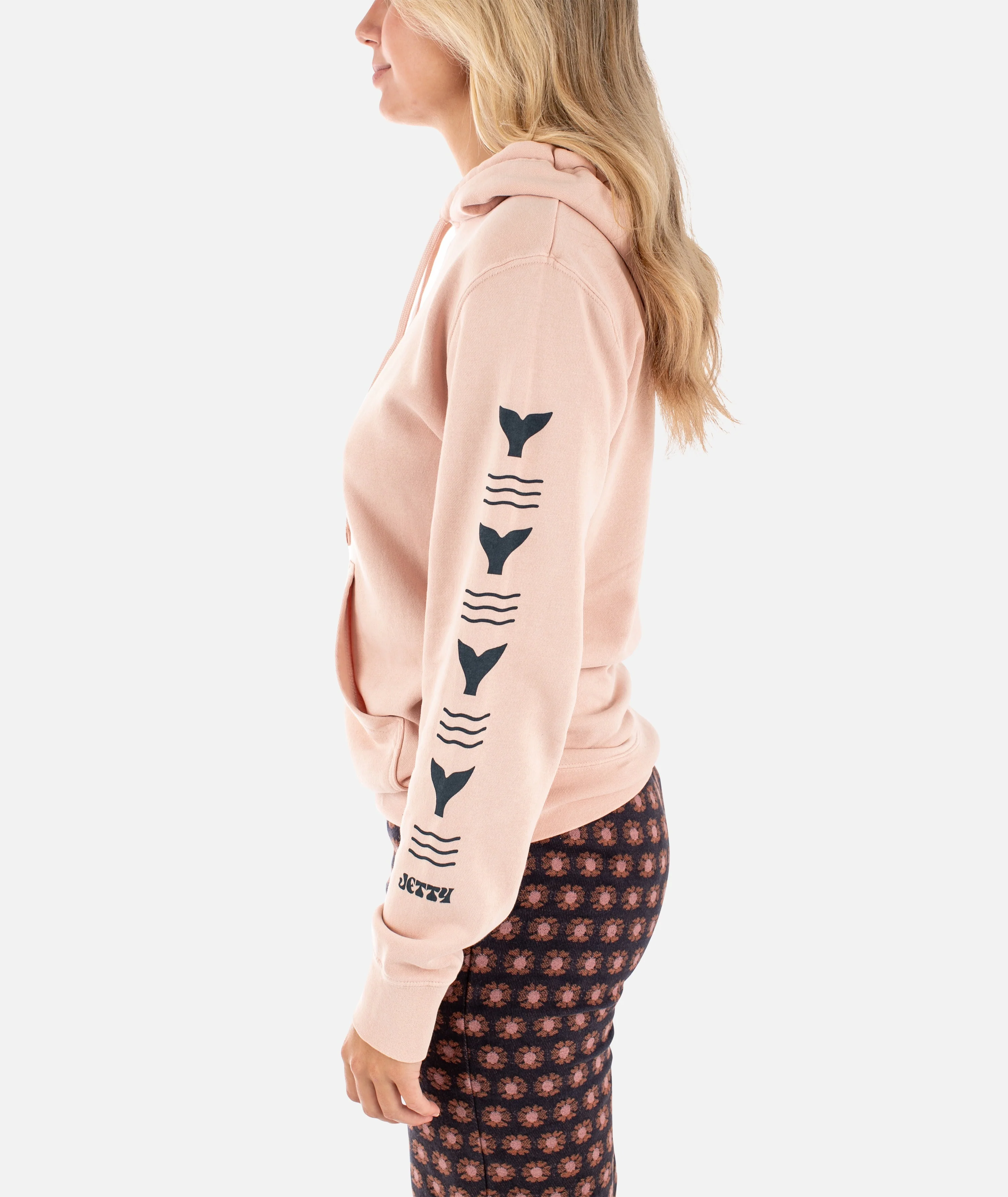 Fluke Hoodie - Peach - Image 2