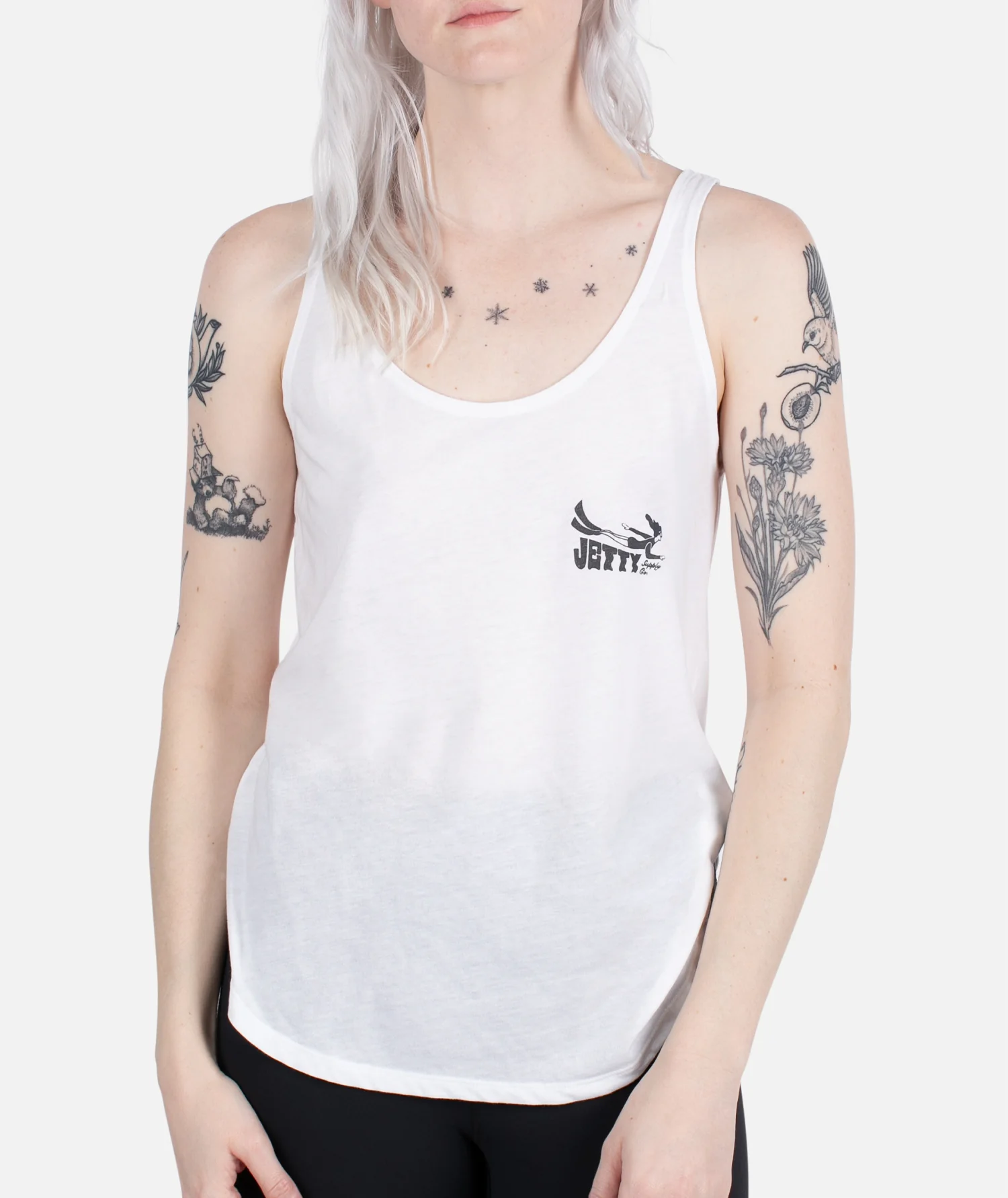 Freedive Tank - White - Image 2