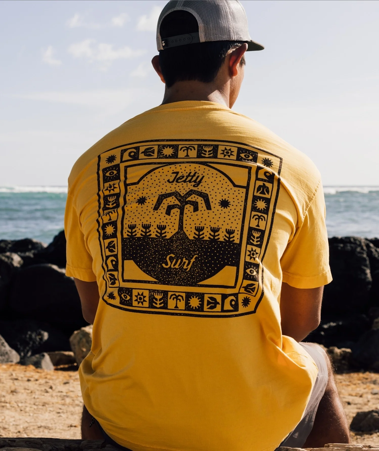 Garden Tee - Mustard - Image 3