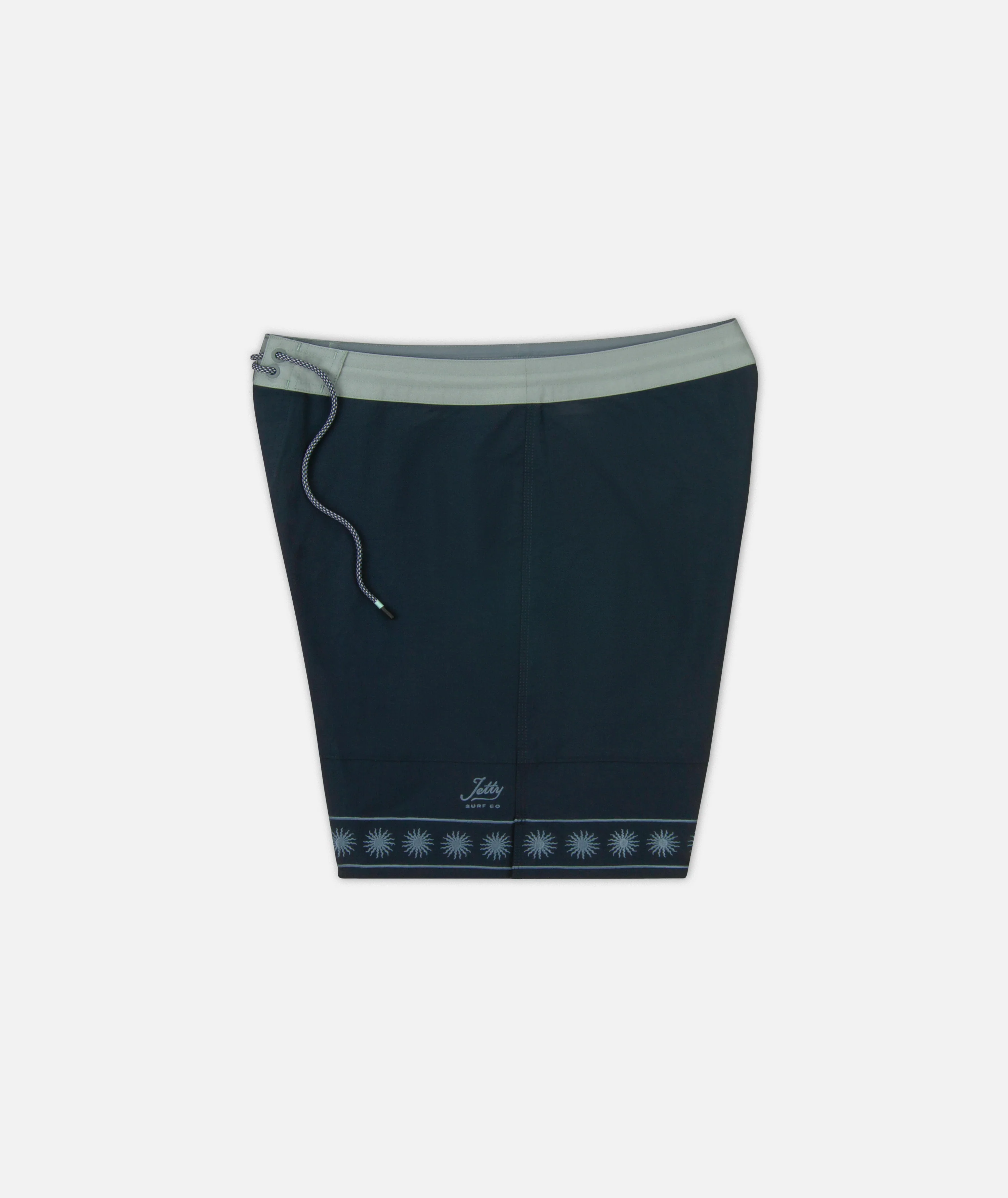 Glendola Embroidered Boardshort - Navy - Image 3