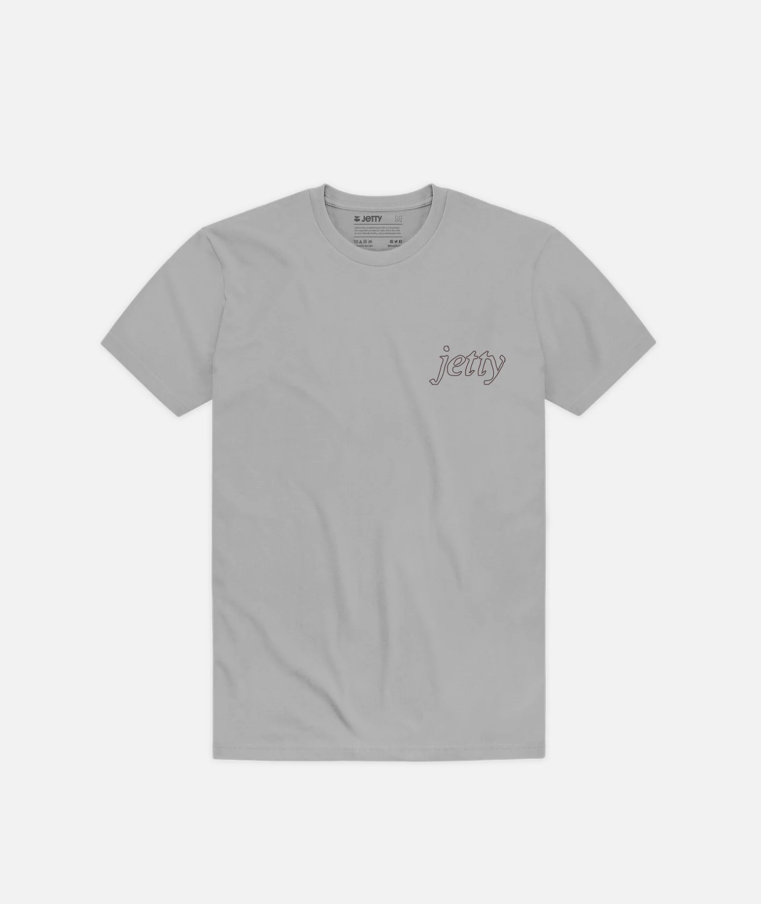 Grom Gull Tee - Light Grey - Image 2
