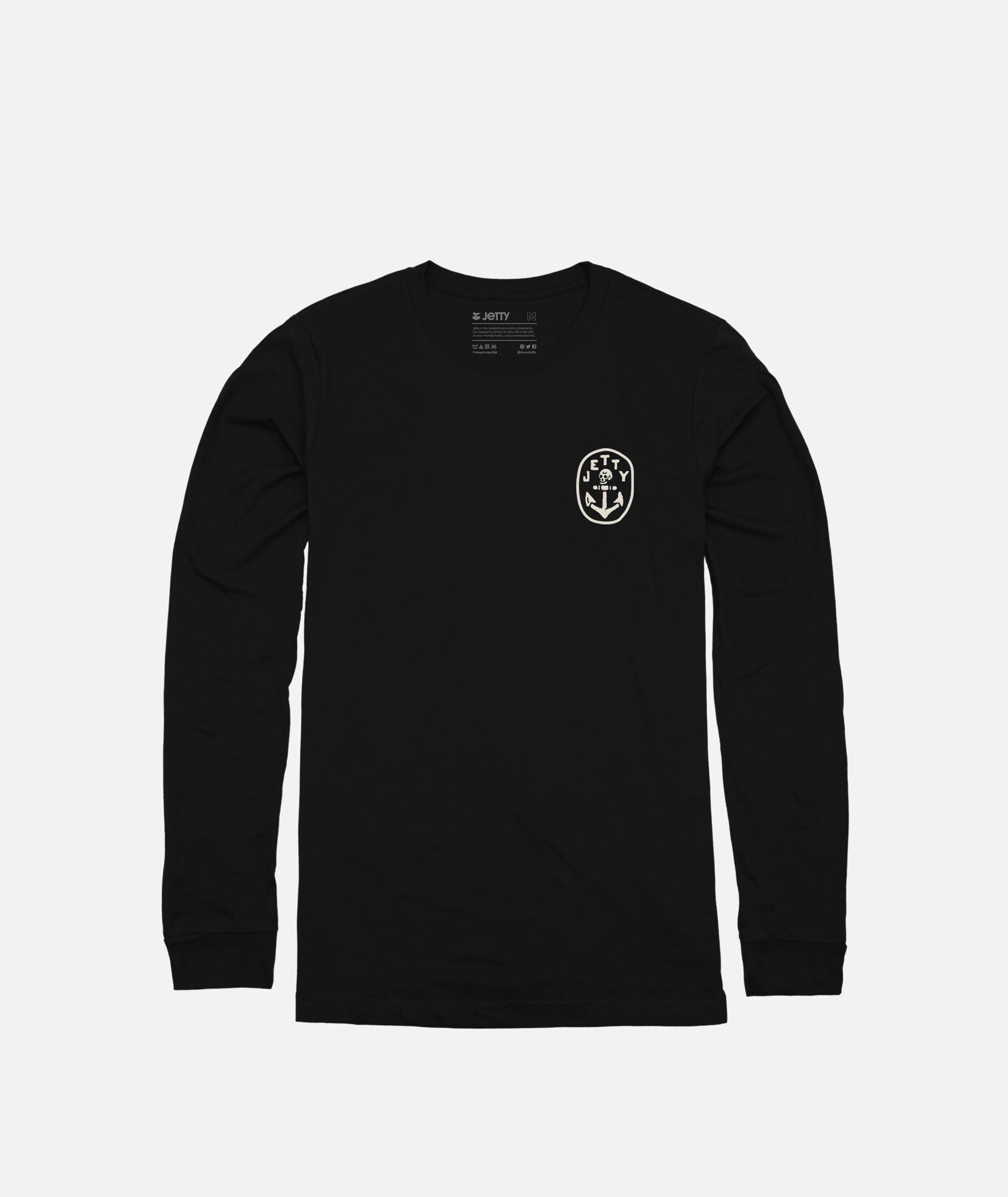 Grom No Mans's Land Long Sleeve - Black - Image 2