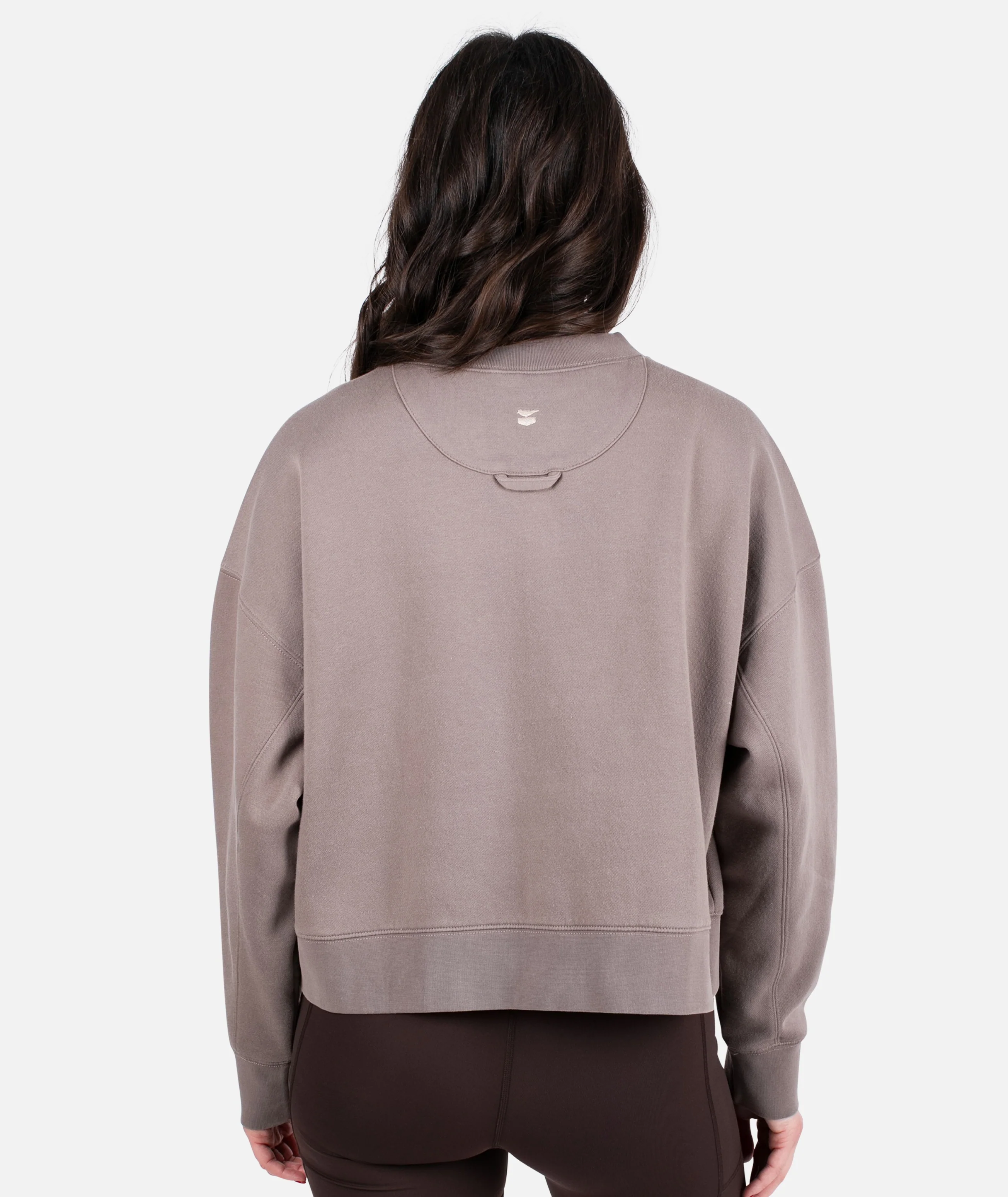 Happy Place Crewneck - Brown - Image 3