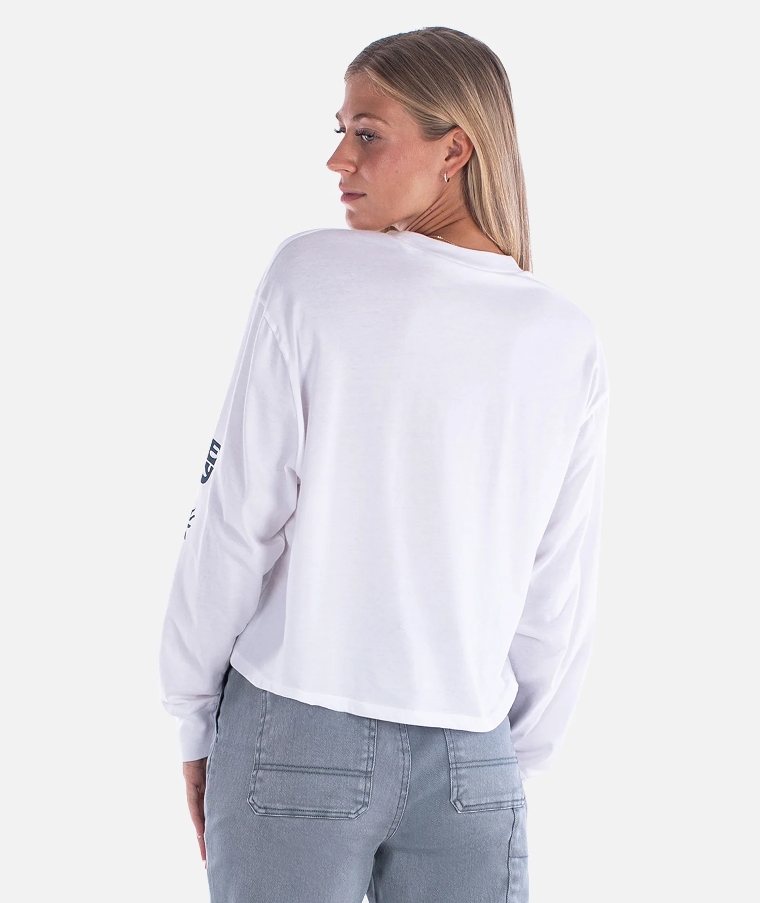 Hazel Long Sleeve - White - Image 3