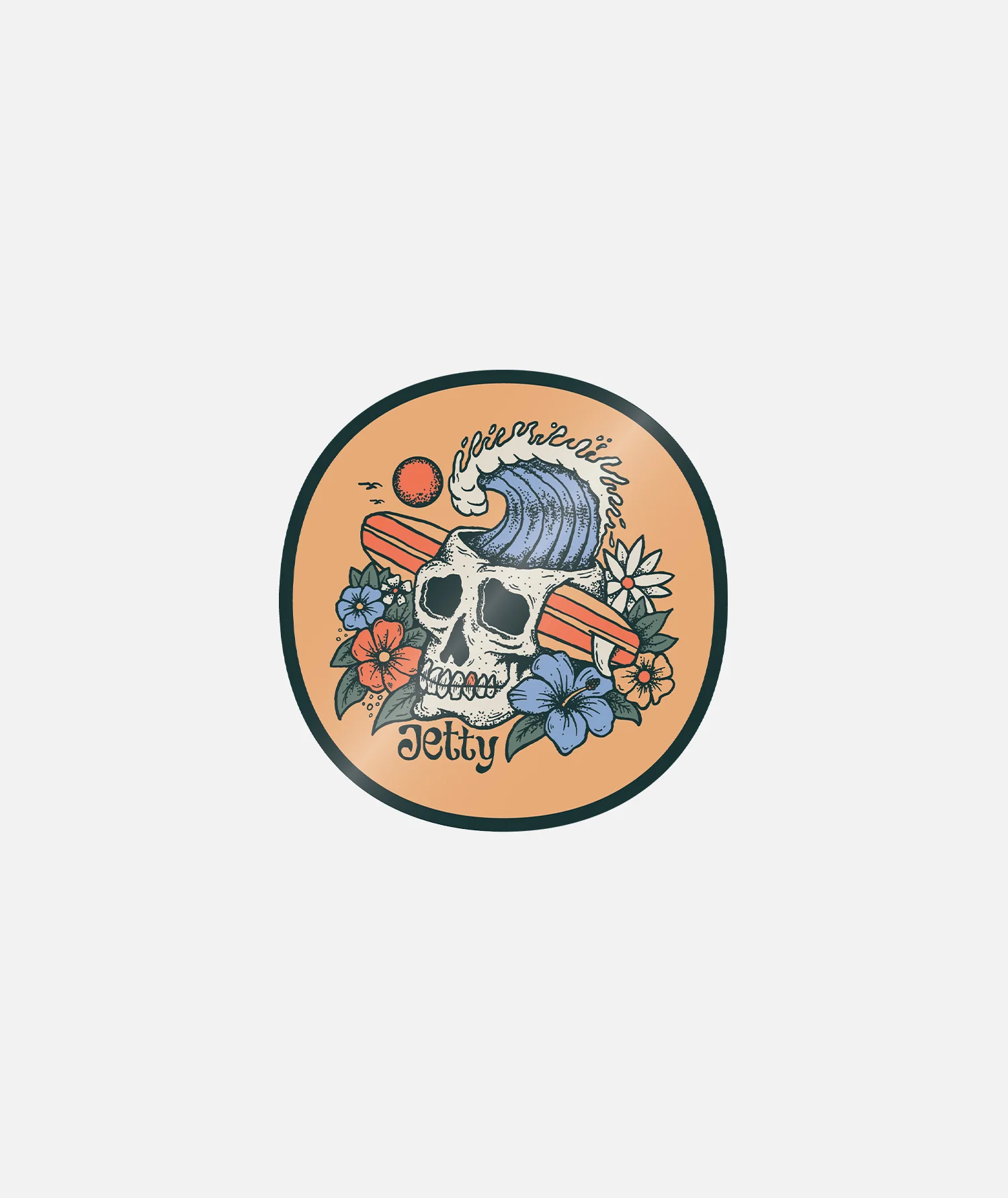 Headhigh Sticker - Peach