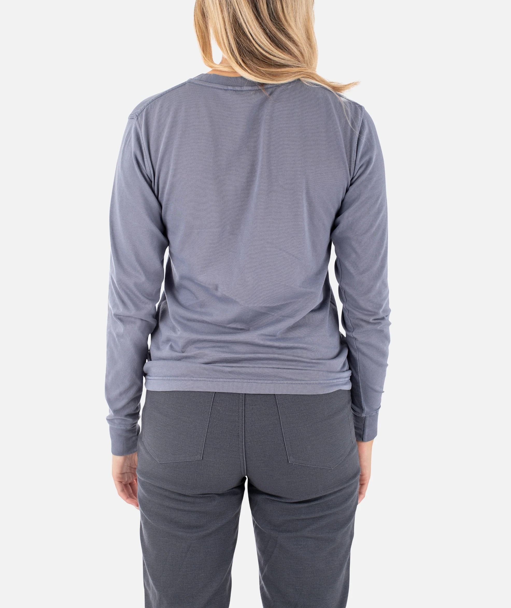 Hillside Long Sleeve - Fog - Image 3