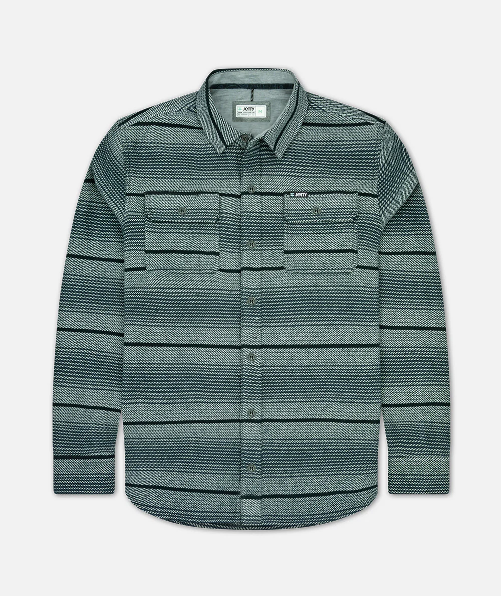 F22 Horizon Flannel - Charcoal - Image 3