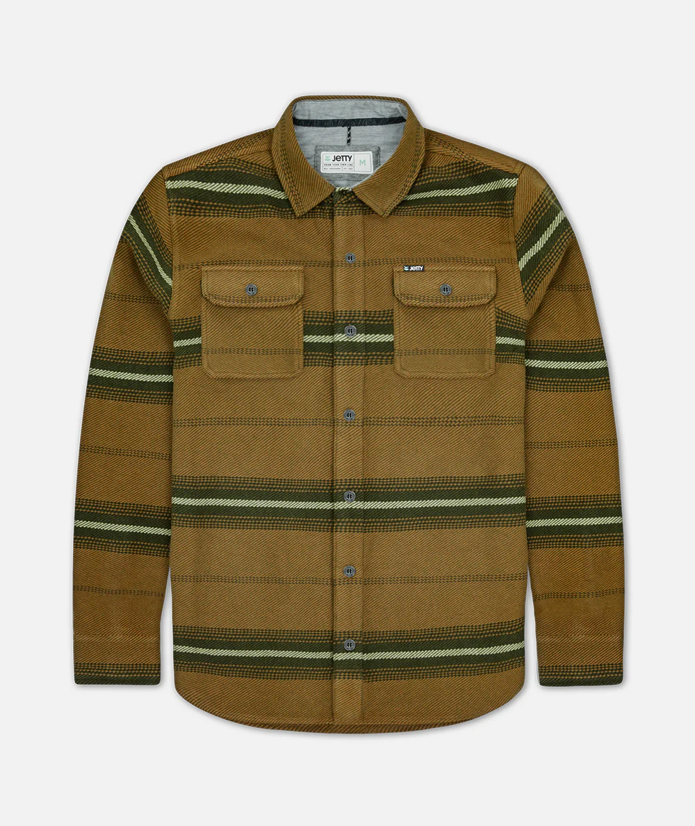 F22 Horizon Flannel - Olive - Image 3