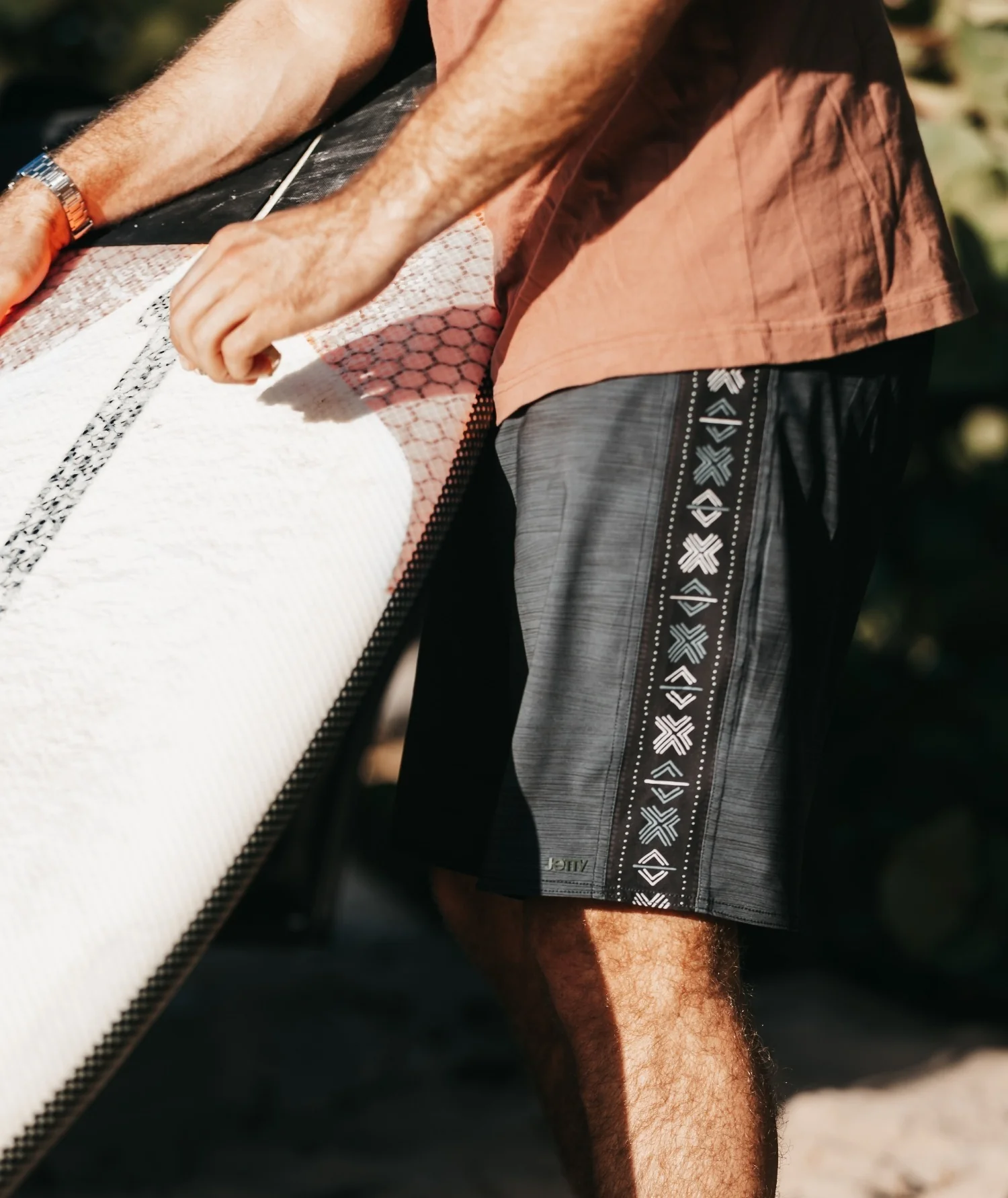 Hudson Boardshort - Charcoal - Image 4