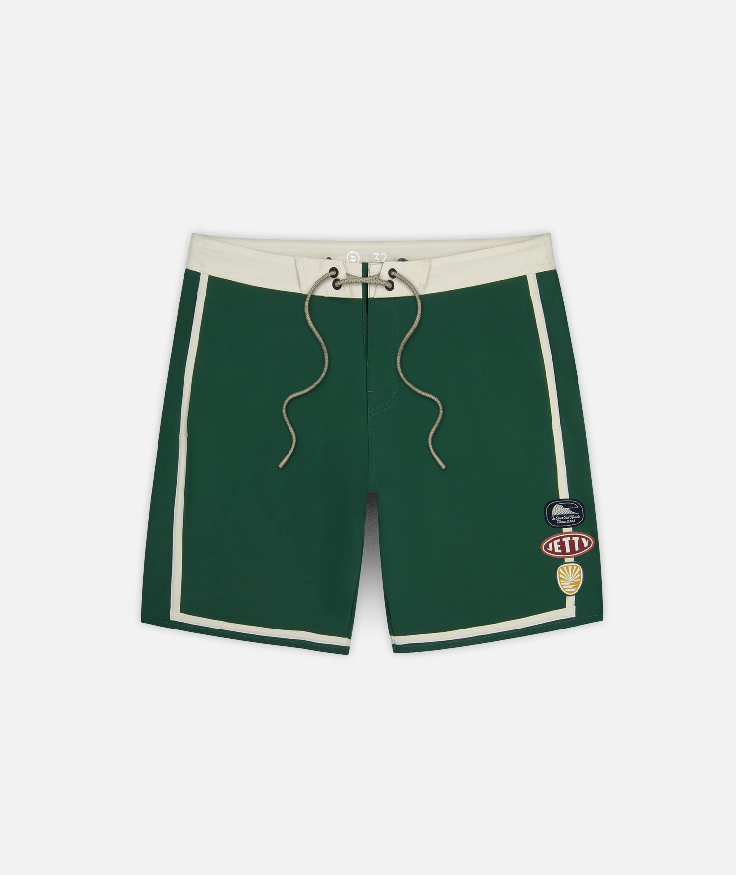 Hudson Hybrid Boardshort - Green