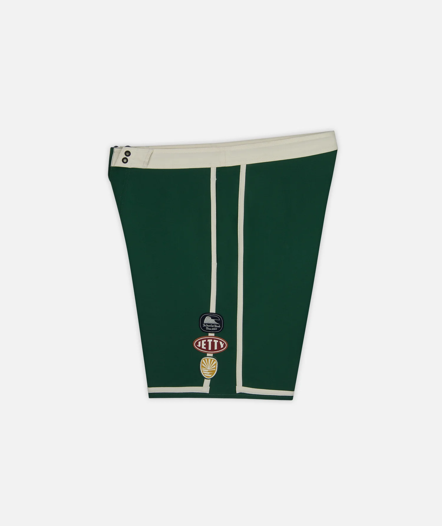 Hudson Hybrid Boardshort - Green - Image 4