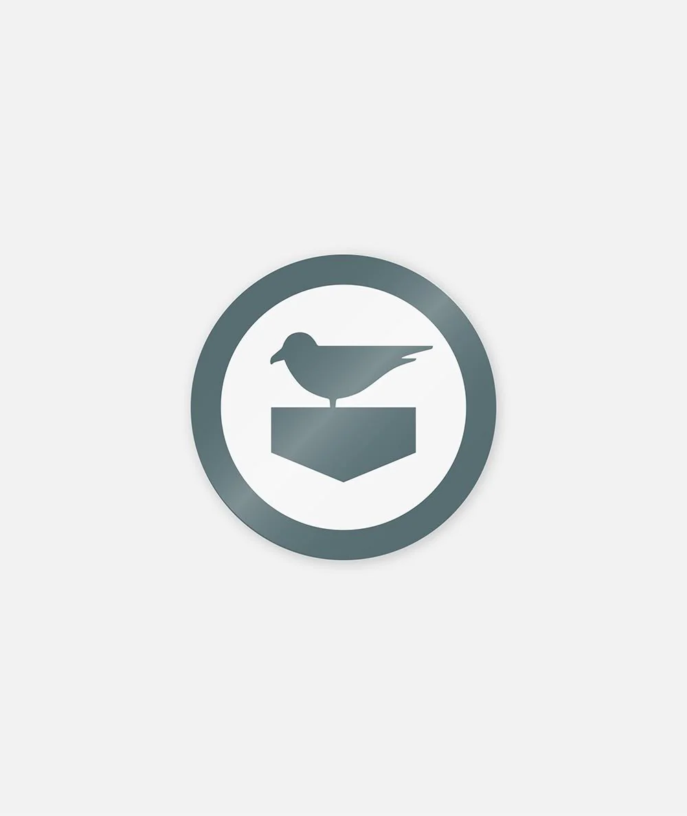 Icon Sticker - White