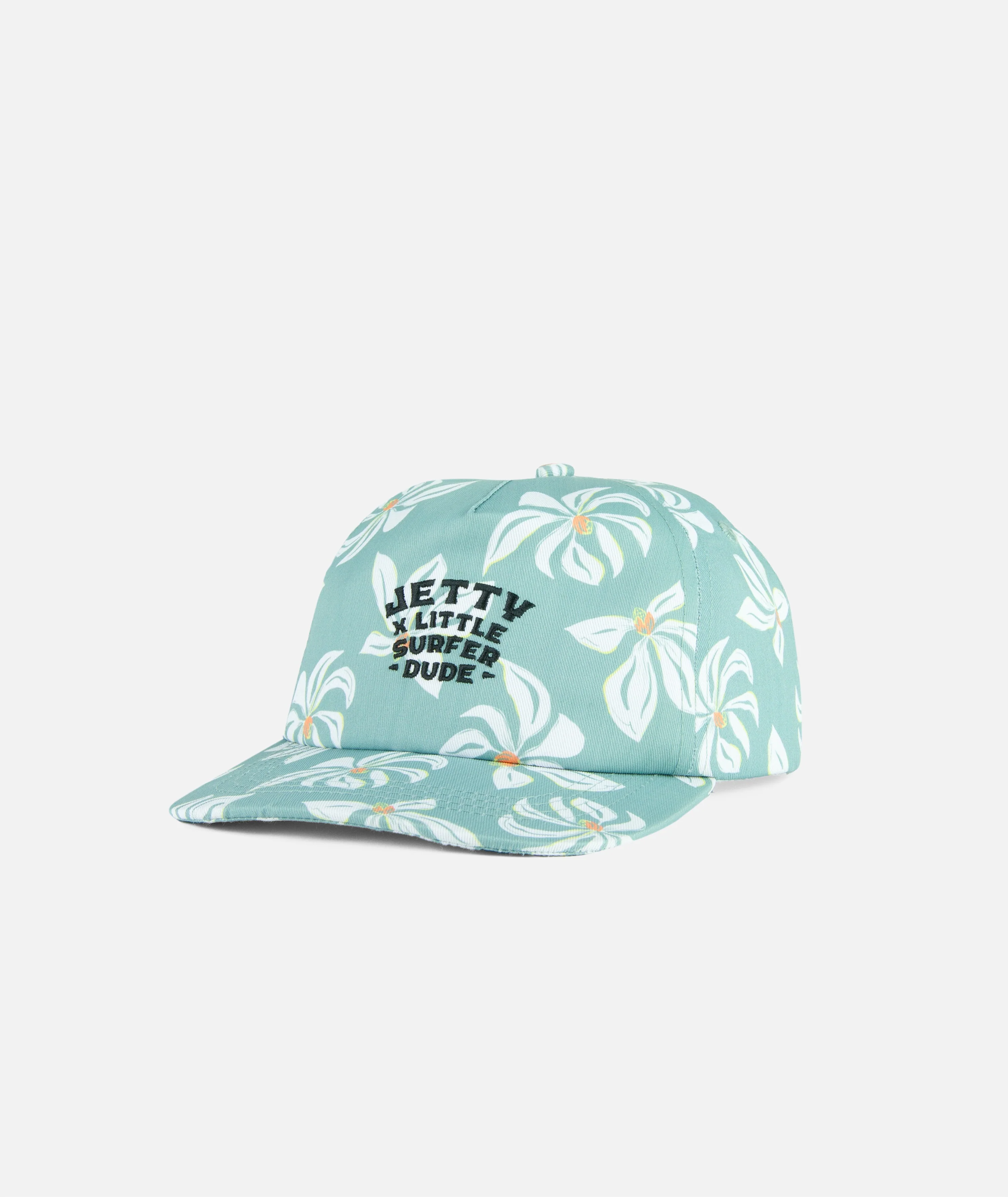 Little Surfer Dude Tropics Snapback - Fog