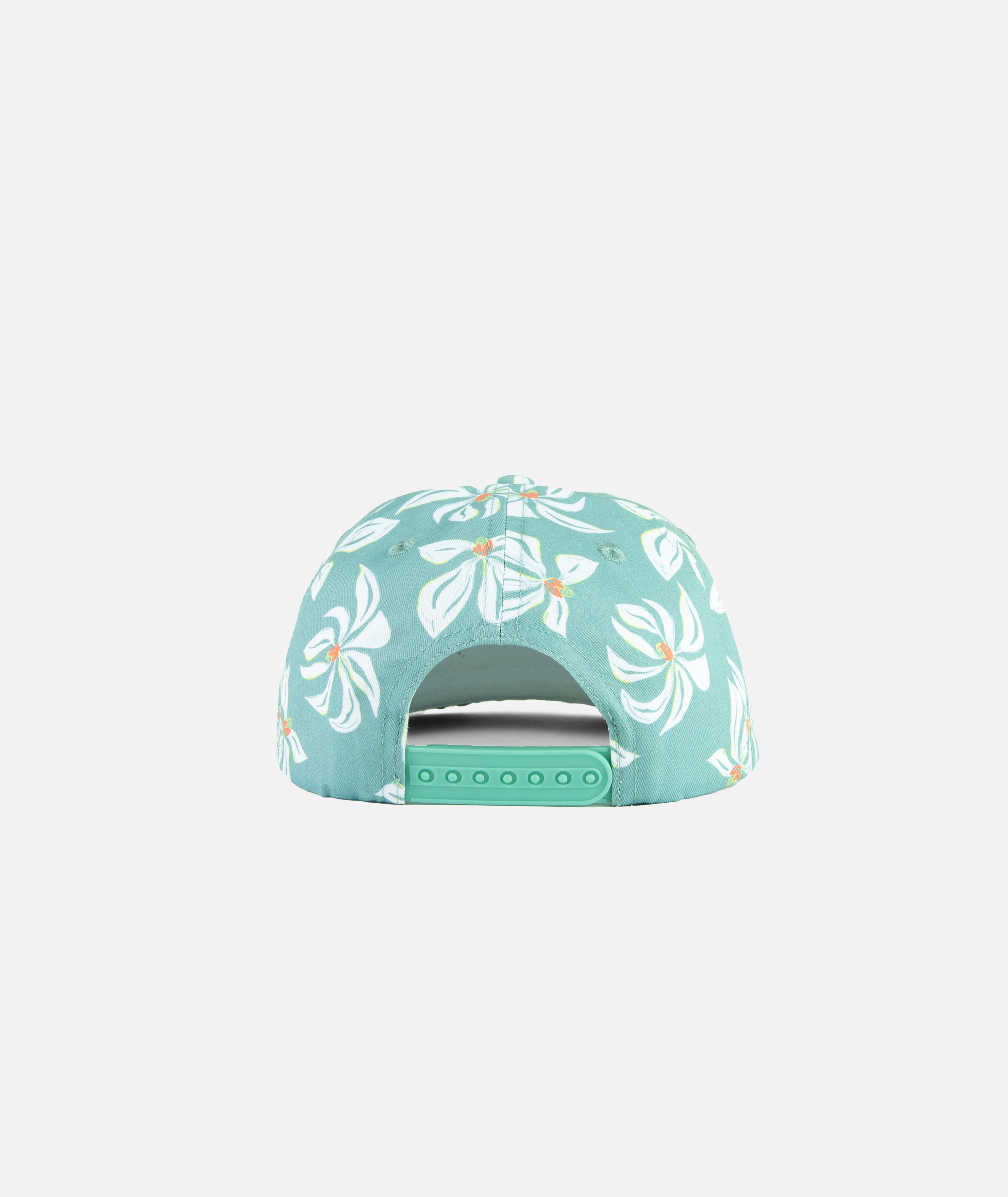 Little Surfer Dude Tropics Snapback - Fog - Image 2