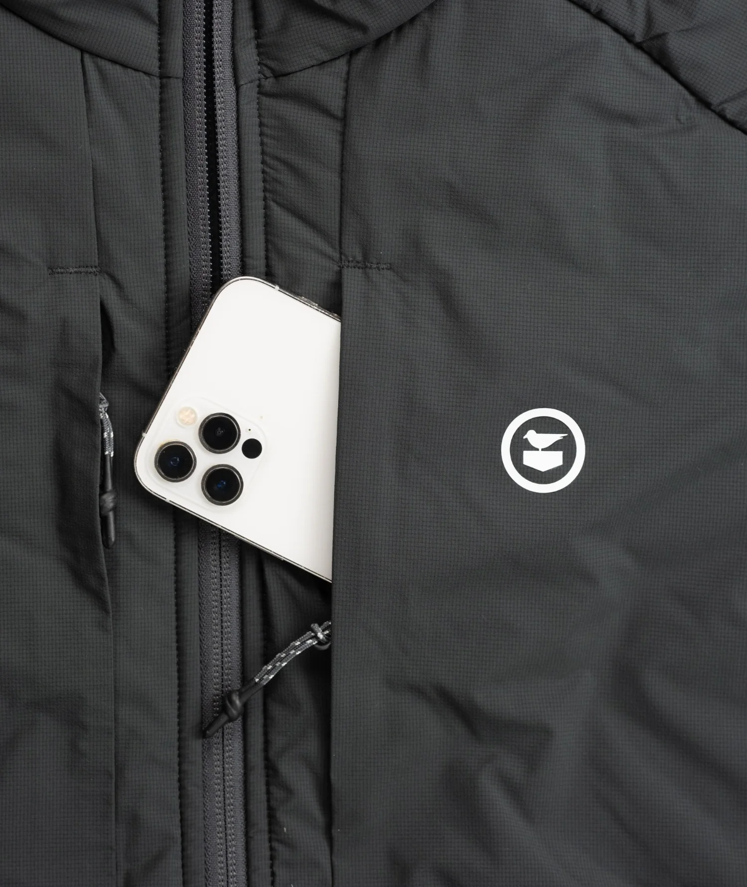 Inlet Puffer Jacket - Black - Image 4
