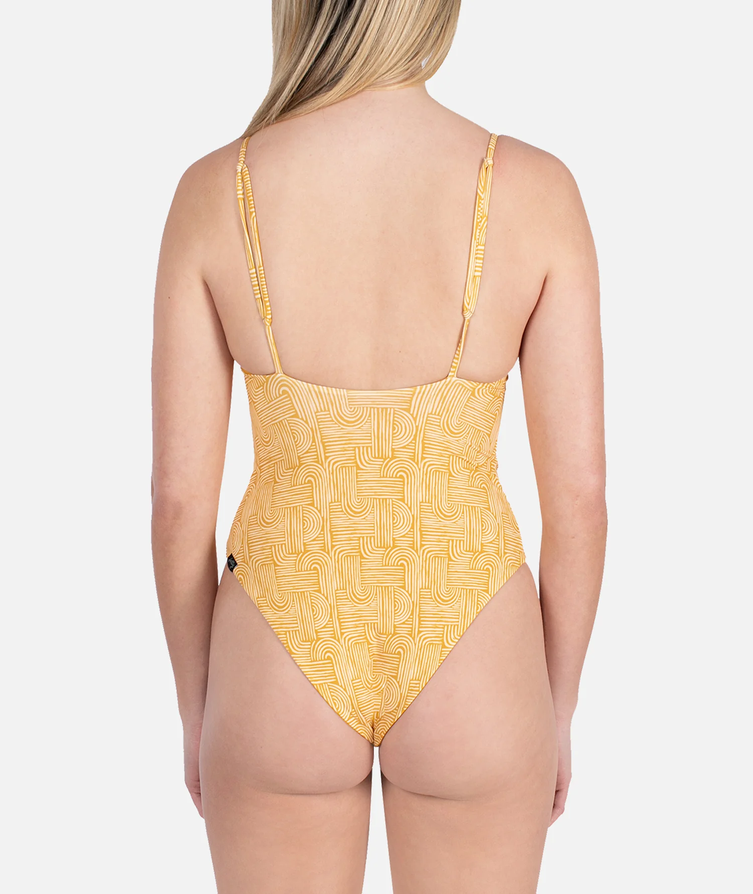 Jane One Piece Swim - Yellow - Image 3