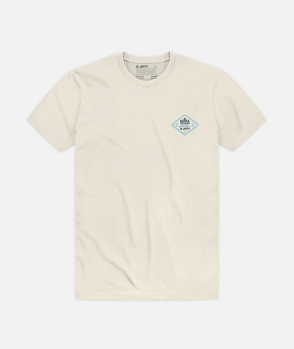 Jetty x Kona Beach Trip Tee - Bone - Image 2