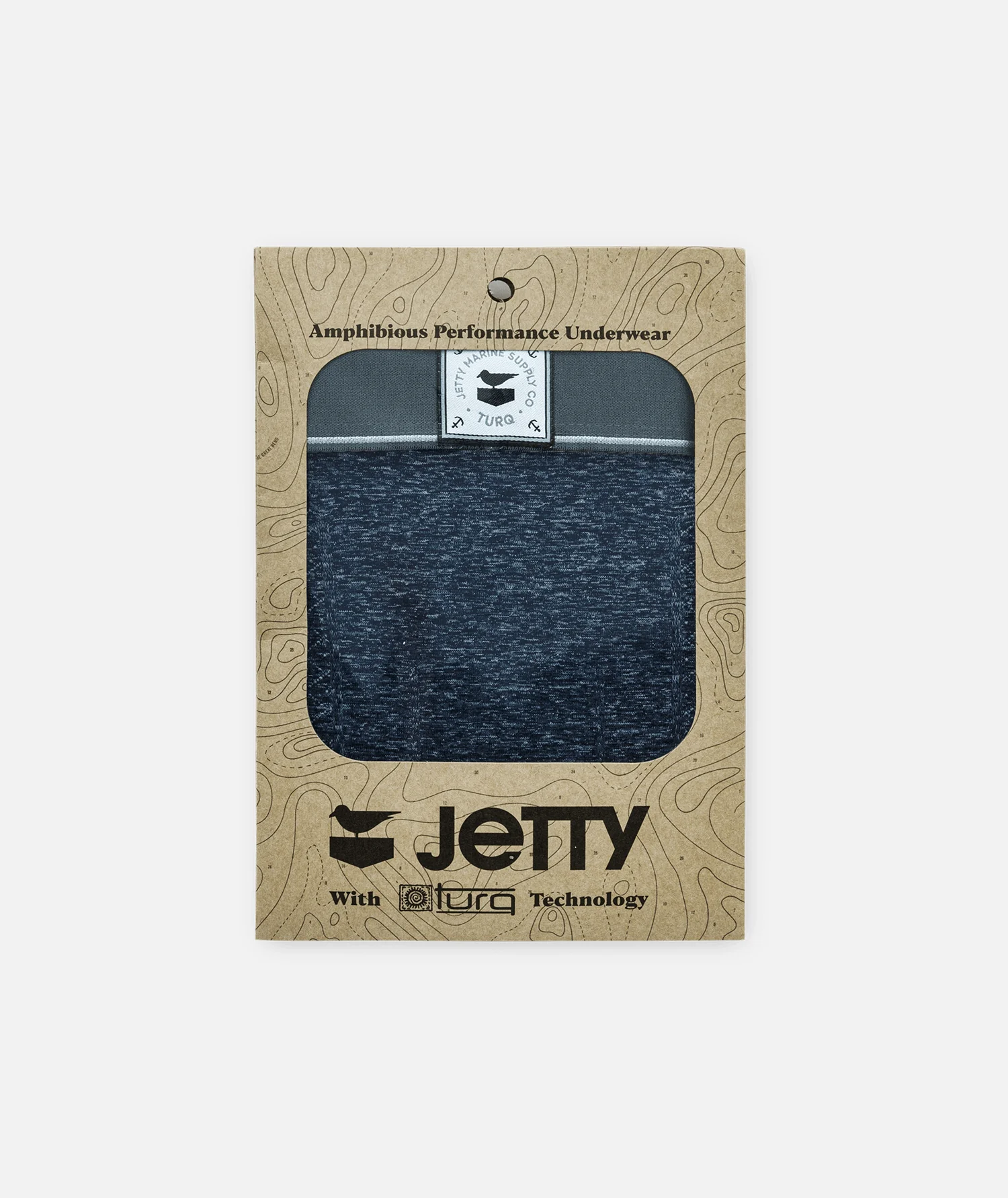 Jetty x Turq Amphibious Performance Briefs - Navy - Image 4
