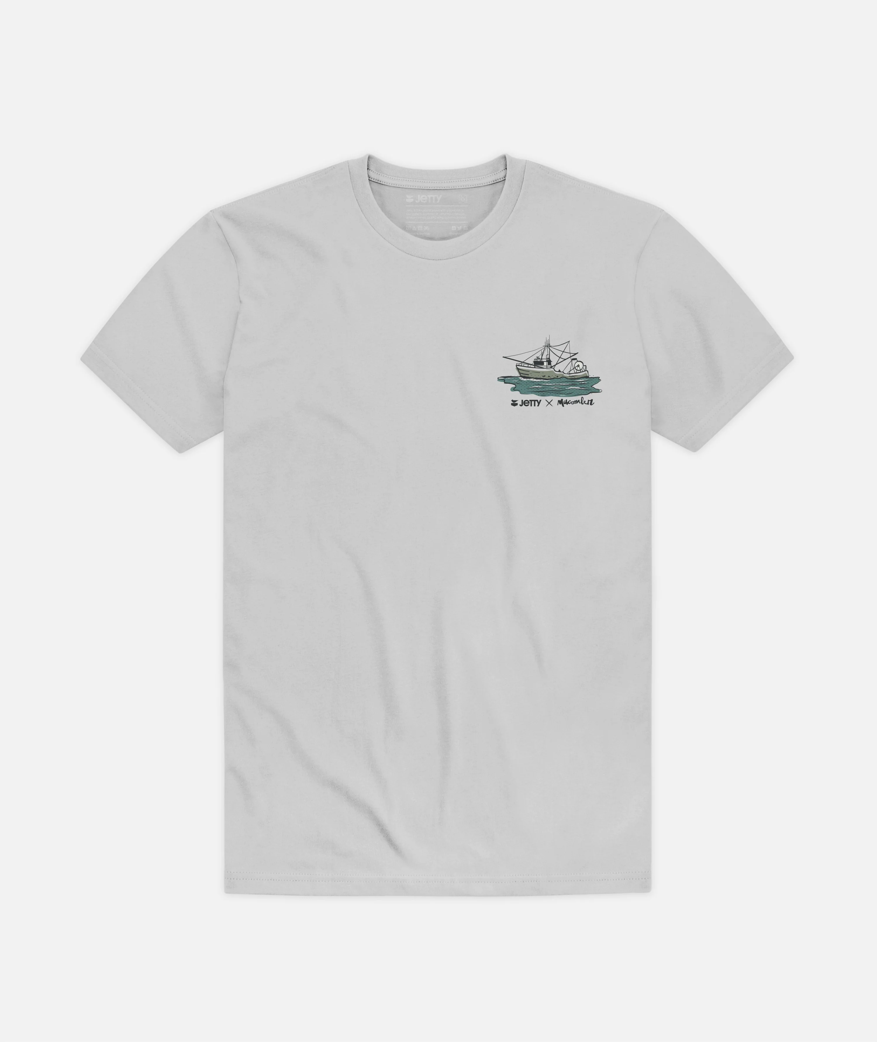 JRF Jetty x Macomber Tee - Silver - Image 2