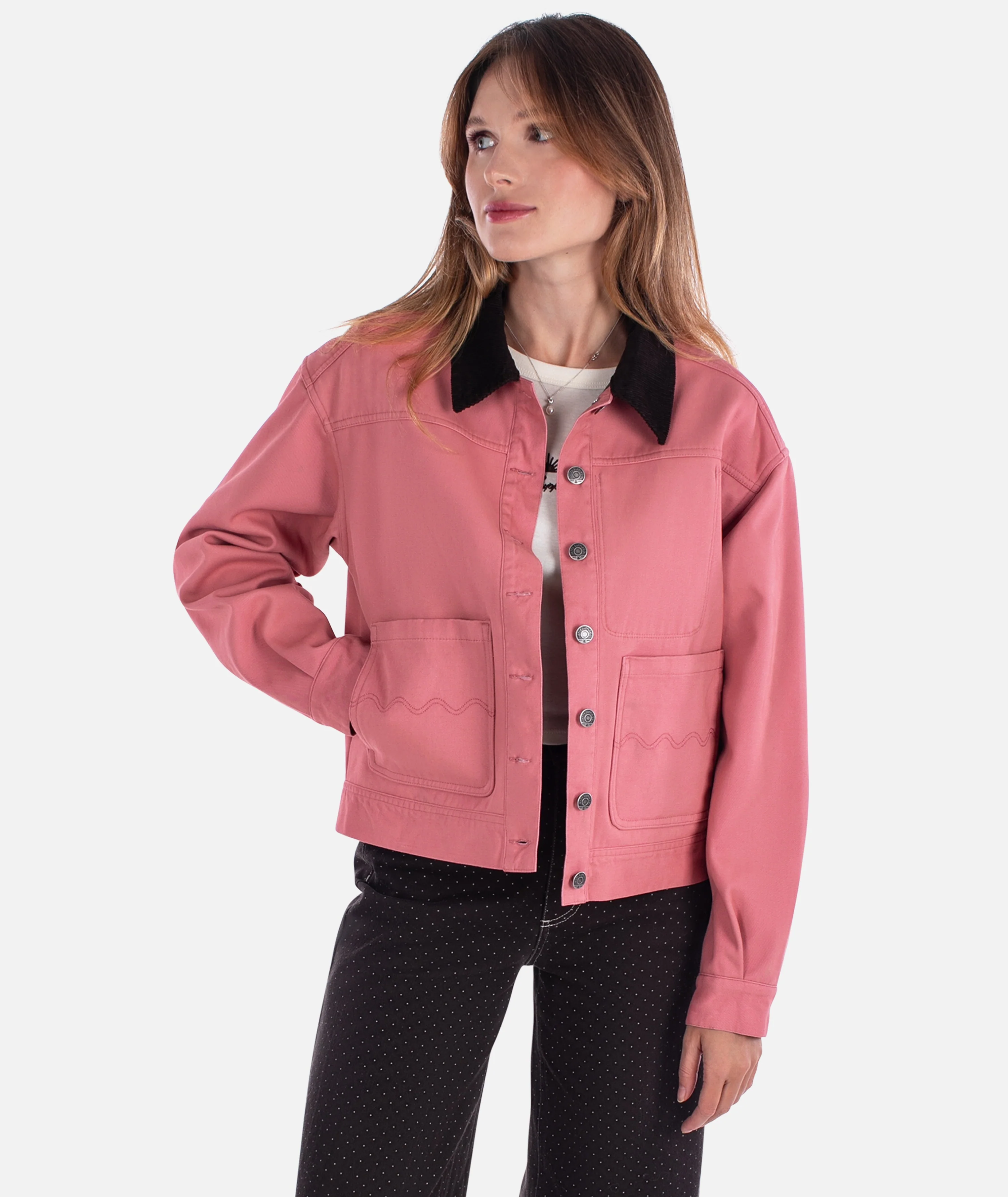 Kai Coat - Dusty Rose - Image 3