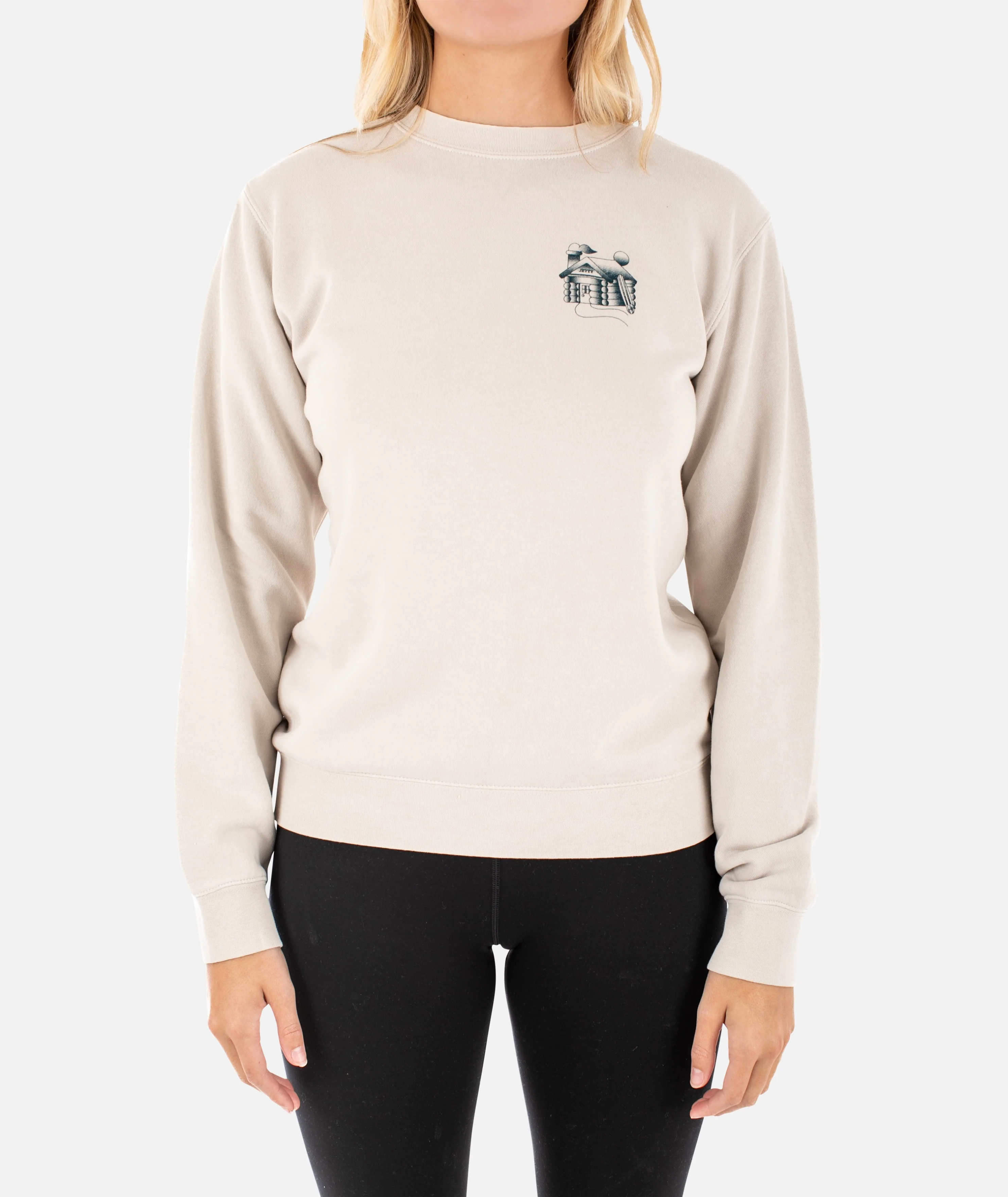 Key To Happiness Crewneck - Natural - Image 2
