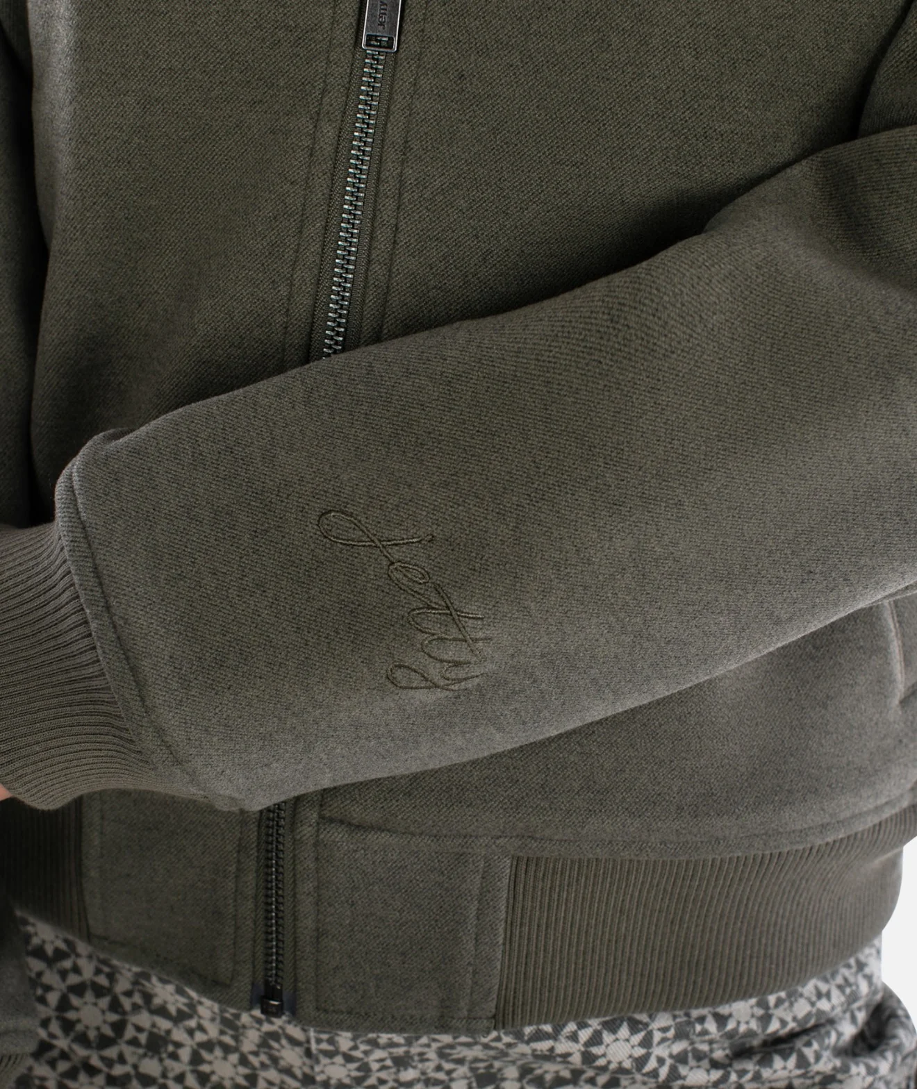 Langco Bomber Jacket - Olive - Image 5