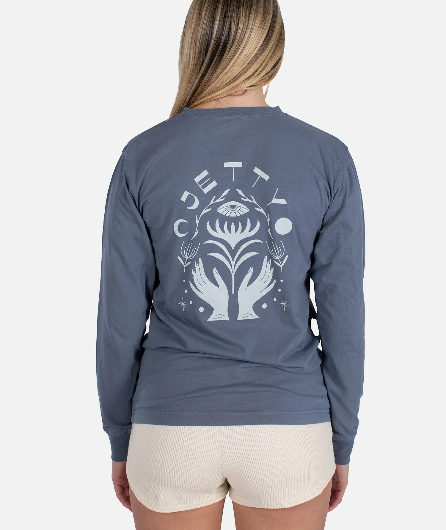 Live Slow Long Sleeve - Fog - Image 2