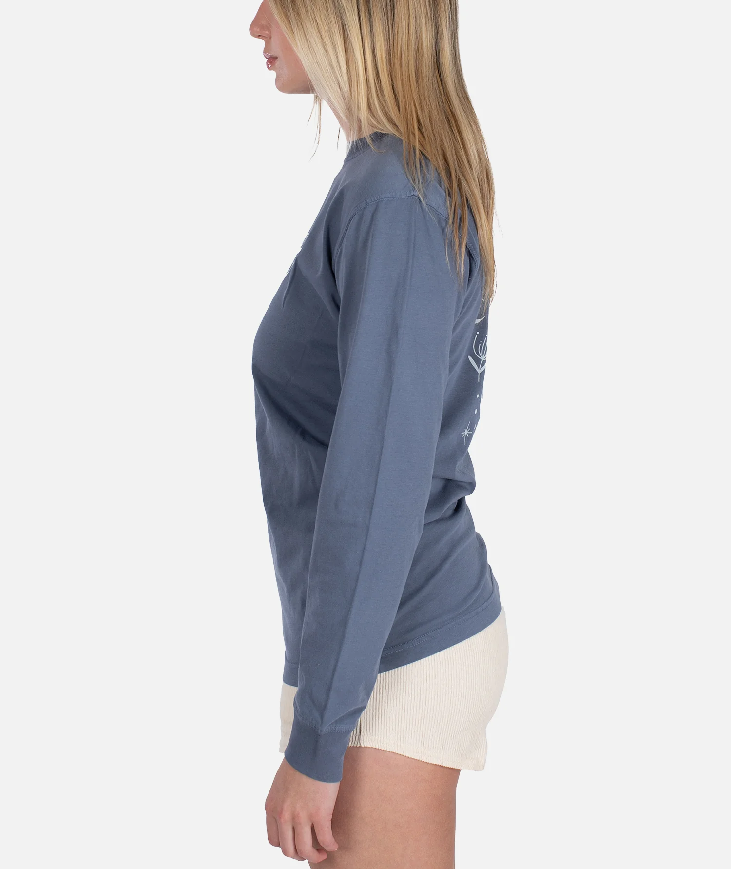 Live Slow Long Sleeve - Fog - Image 3