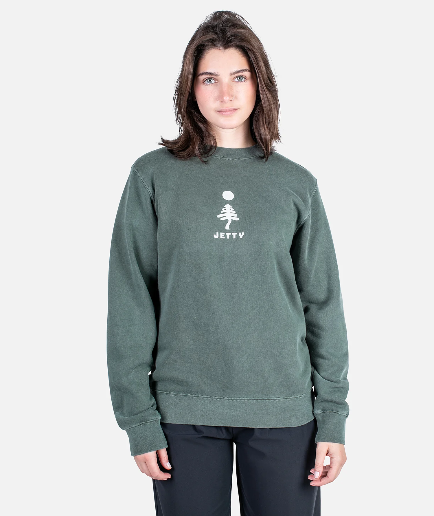 Loch Crewneck - Forest Green - Image 2
