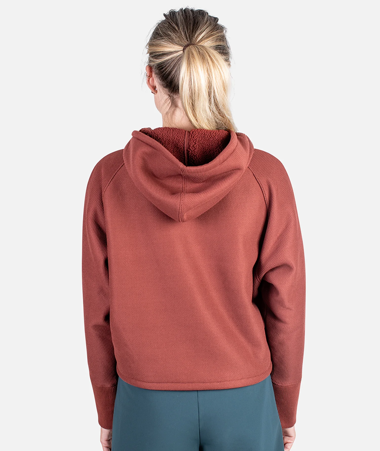 Longport Zip Up Hoodie - Cinnamon - Image 2