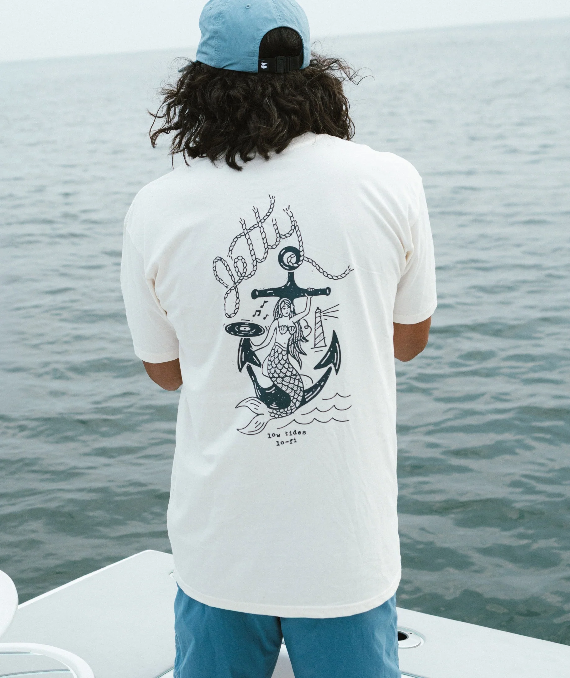 Low Tides LoFi Tee - Vintage White - Image 3
