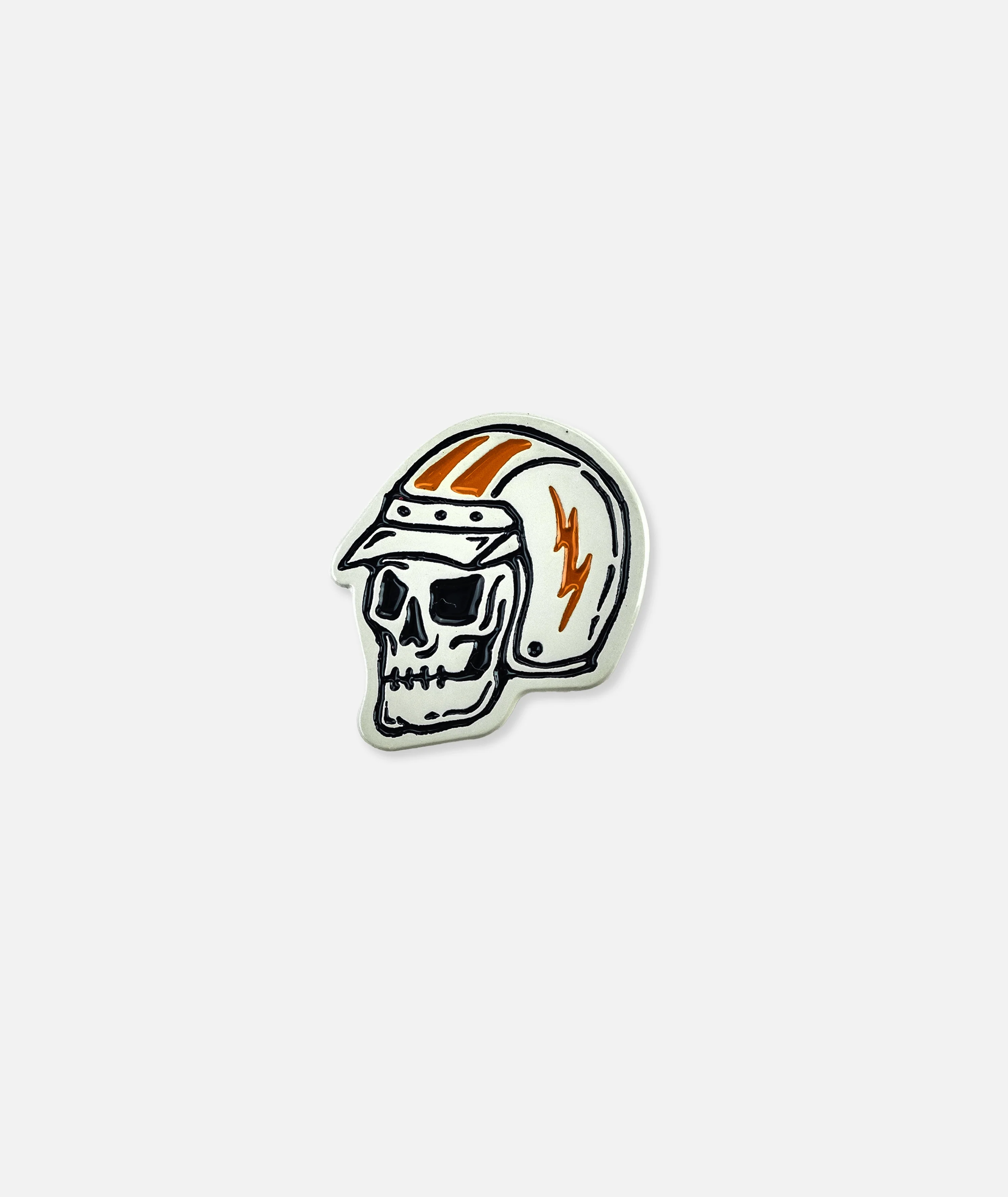 Mad Props Pin - White