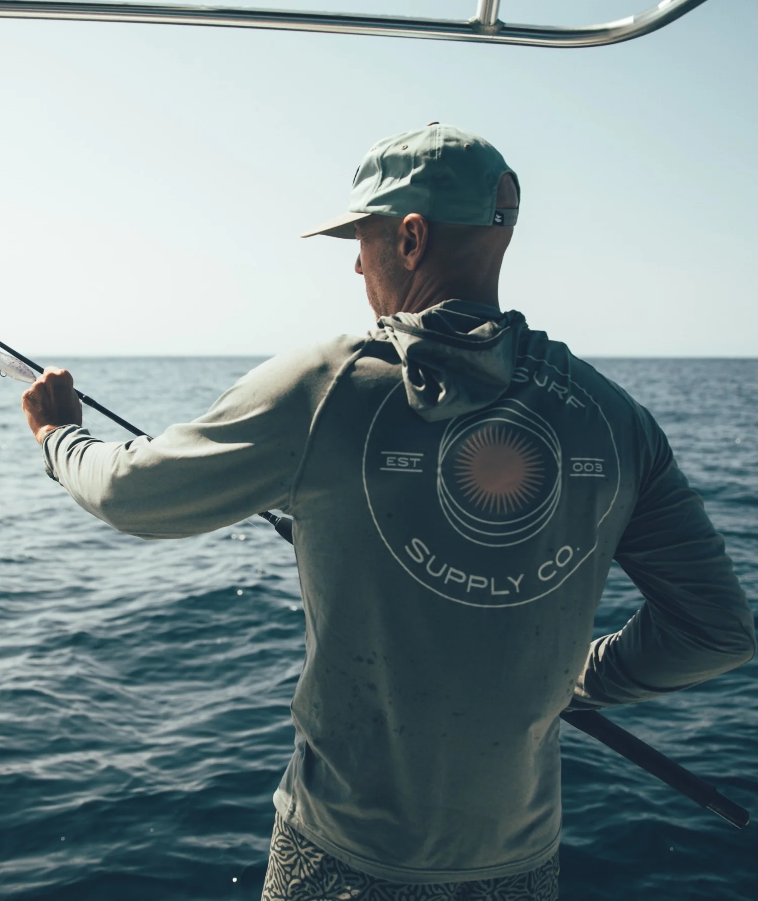 Mahi UV Tech Hoodie - Agave - Image 4