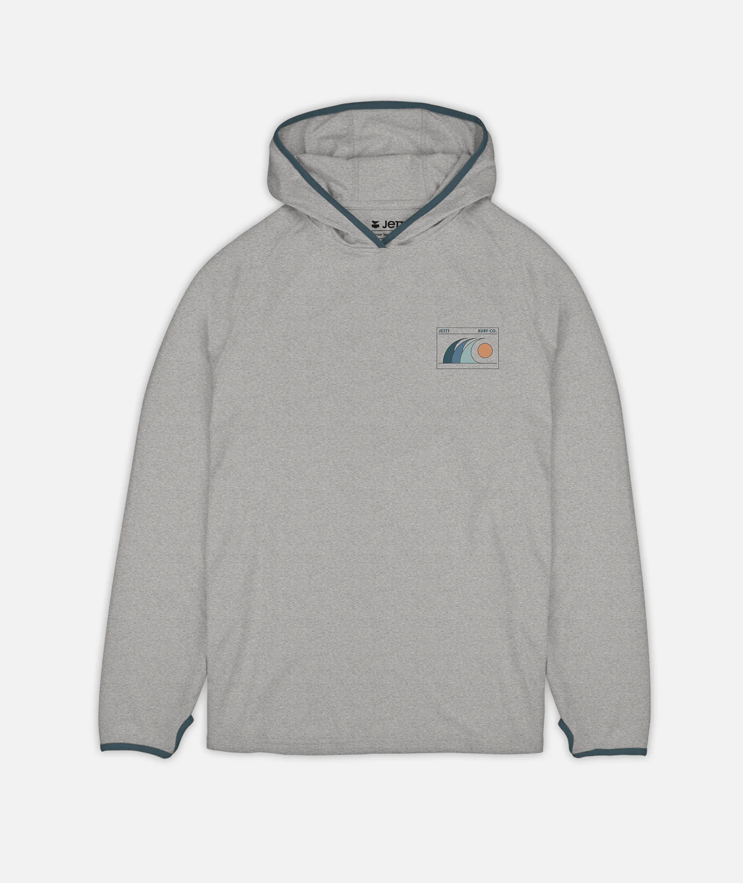 Mahi UV Tech Hoodie - Grey - Image 2