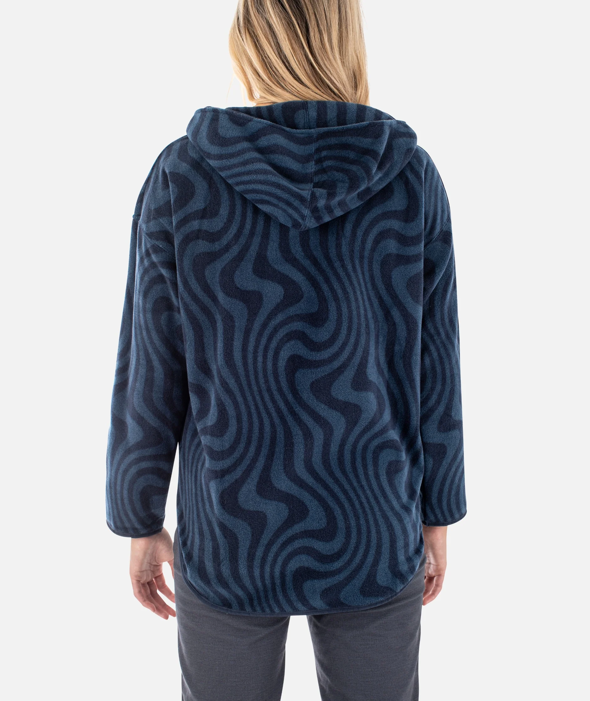 Margate Fleece - Navy - Image 3