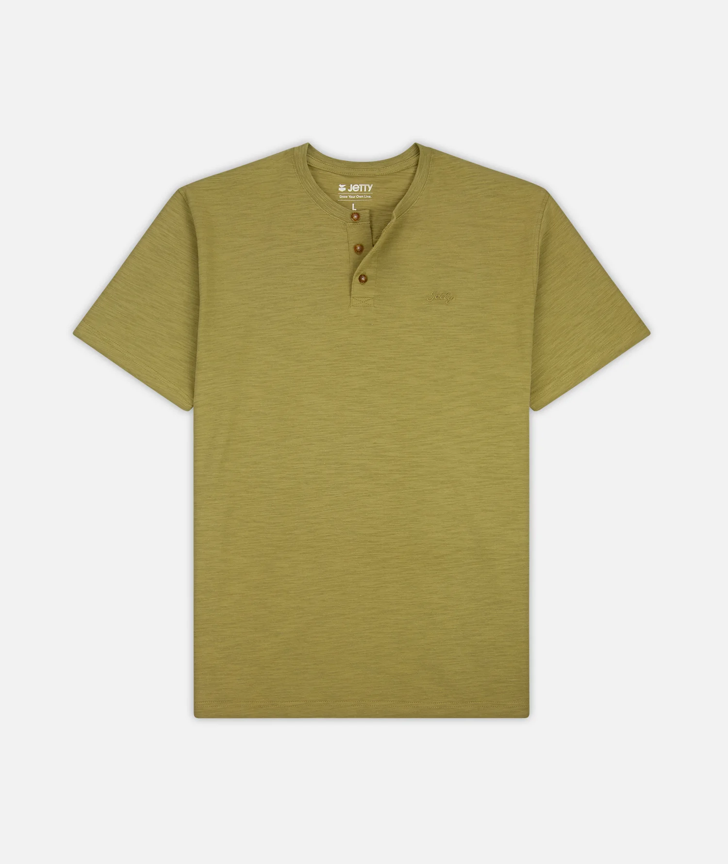 Mariana Slub Henley - Olive