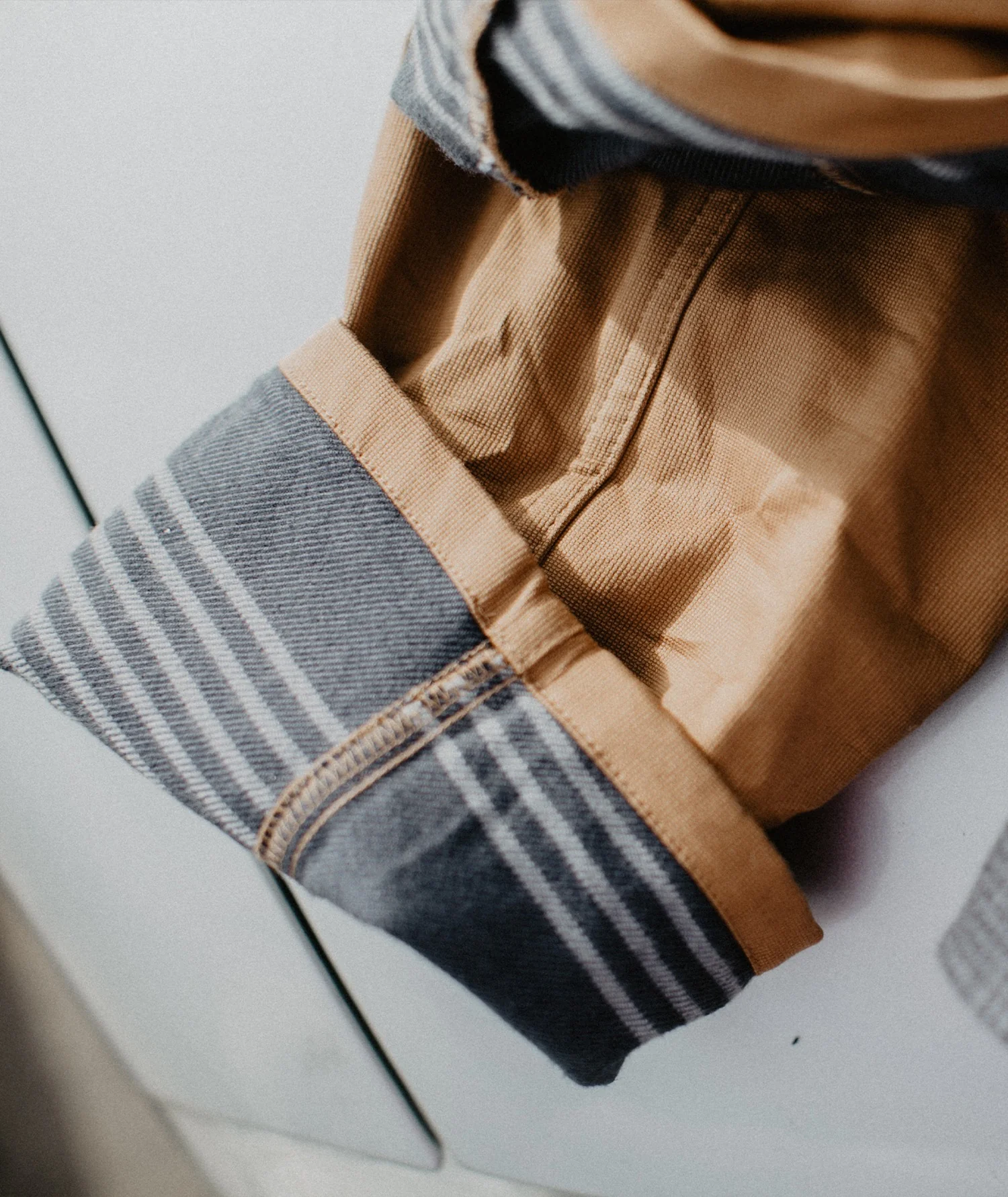 Mariner Flannel Lined Pant - Khaki - Image 4