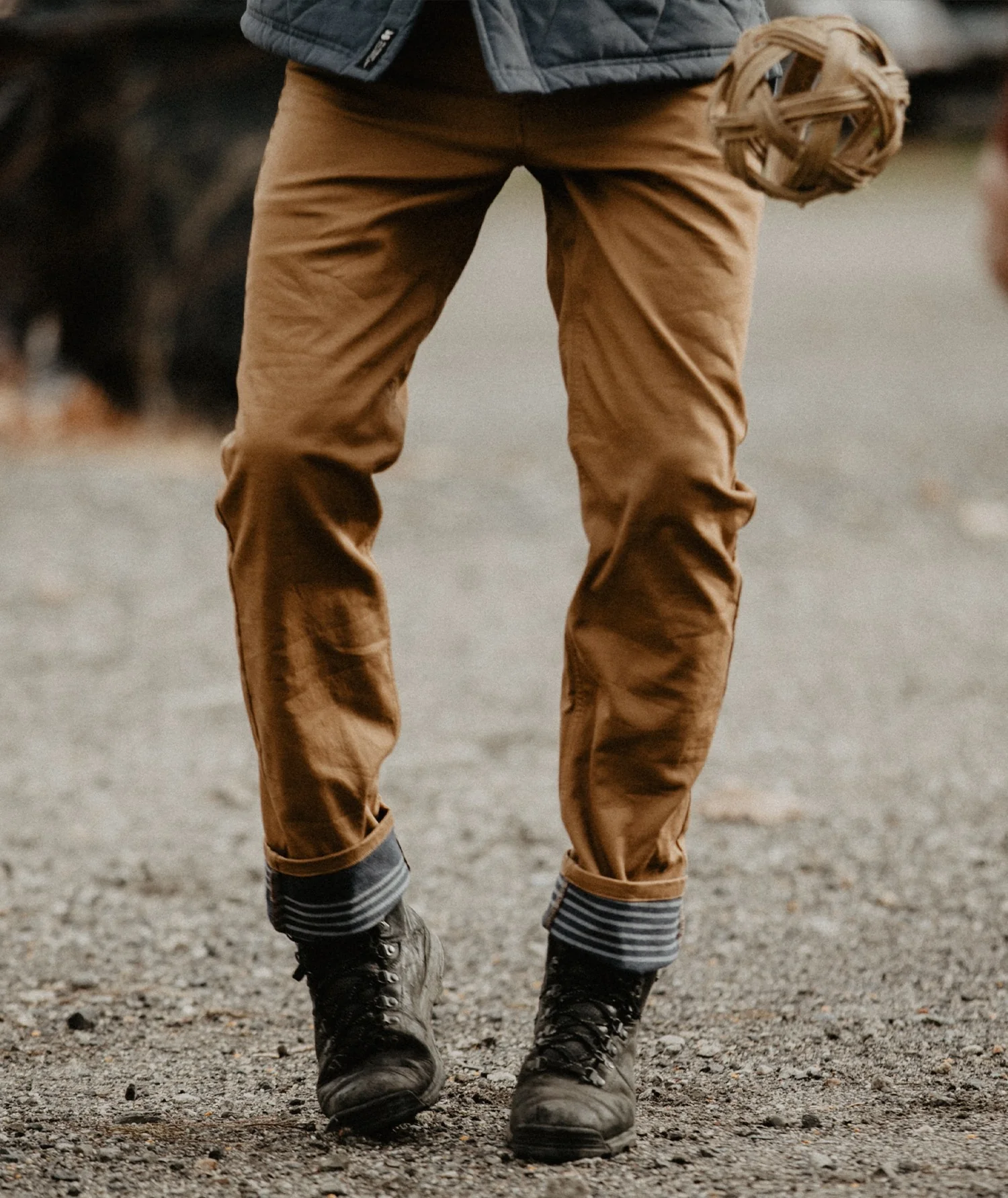 Mariner Flannel Lined Pant - Khaki - Image 5