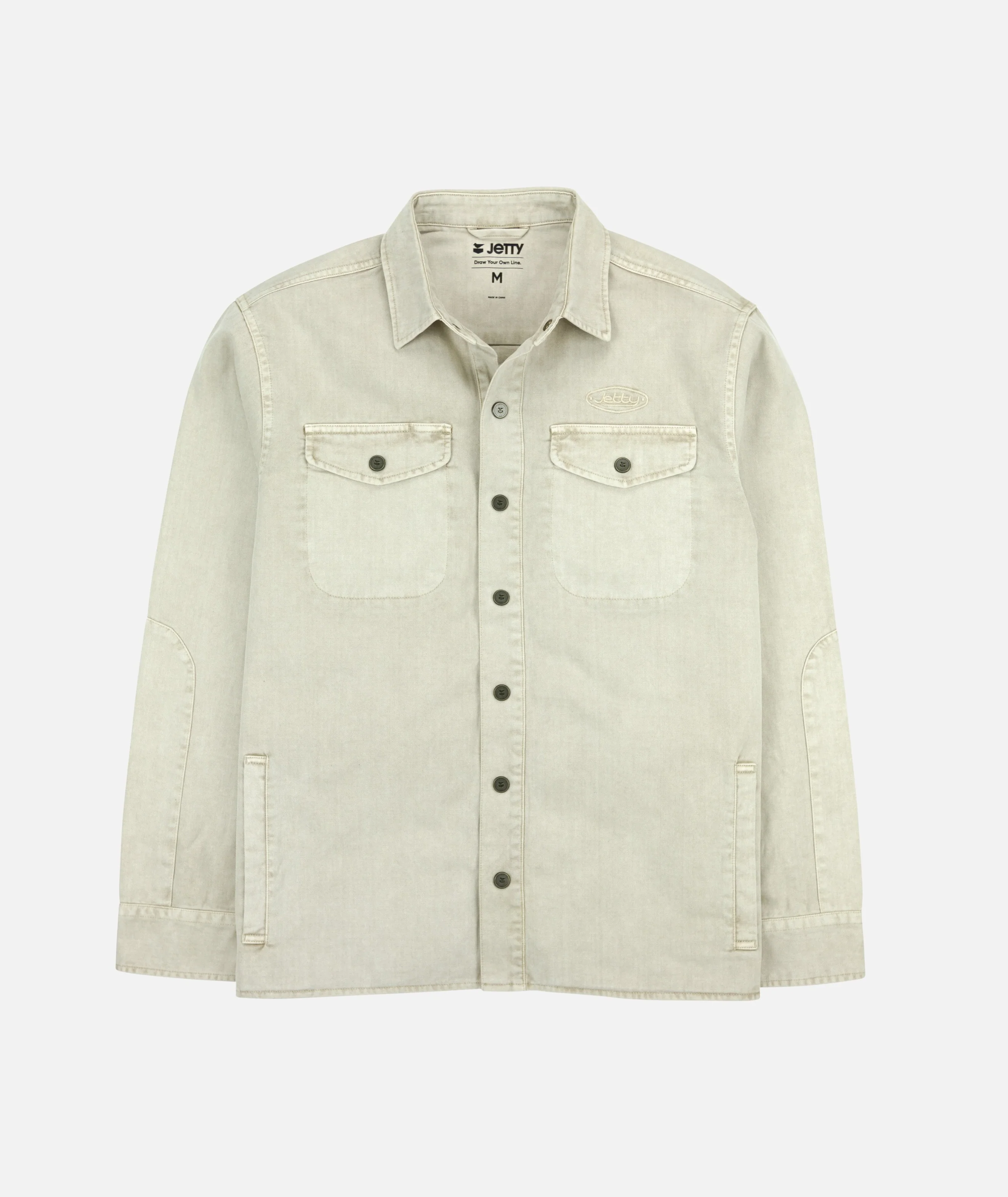 McCaffrey Long Sleeve Work Shirt - Pumice